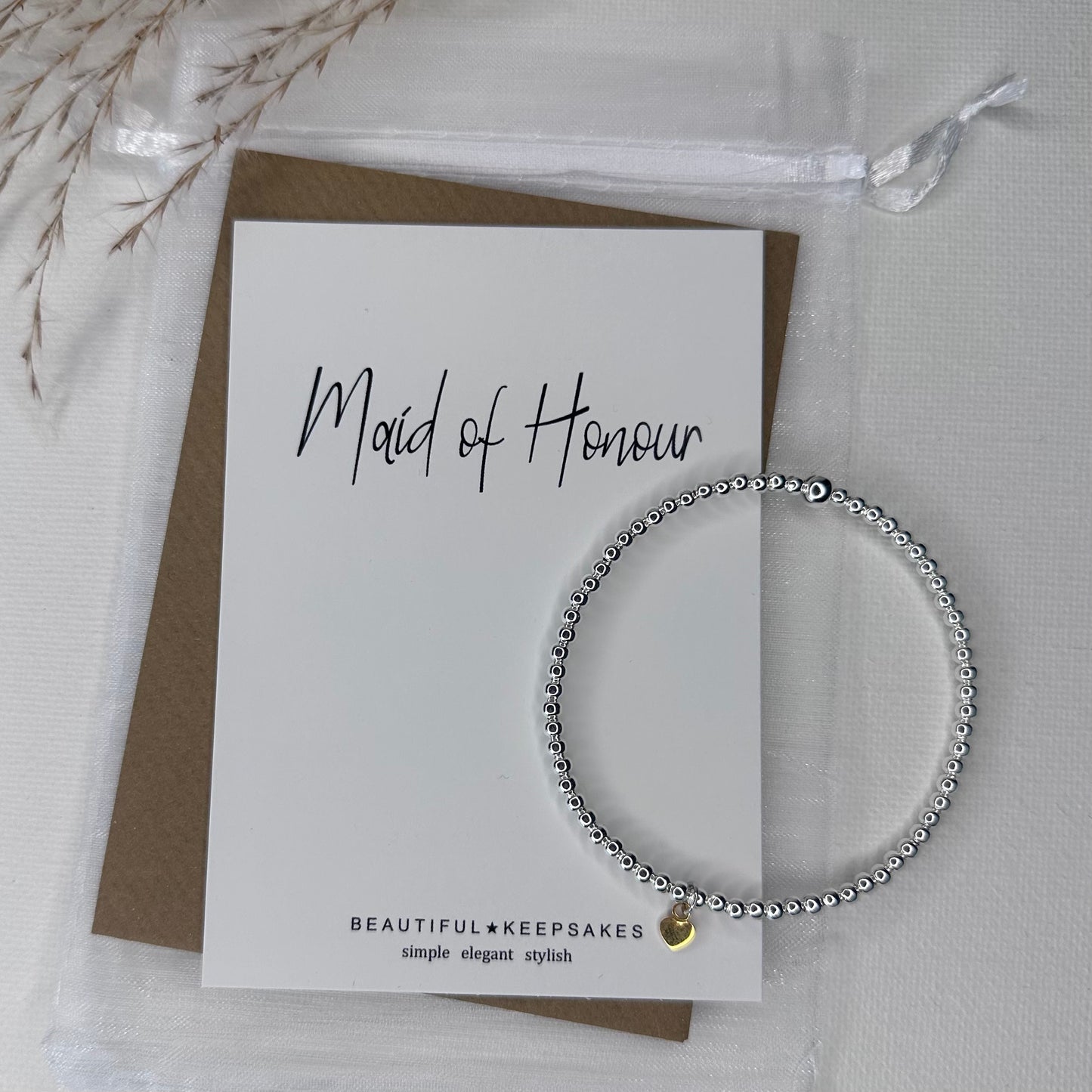 Maid of Honor Bracelet - Beautiful Keepsakes