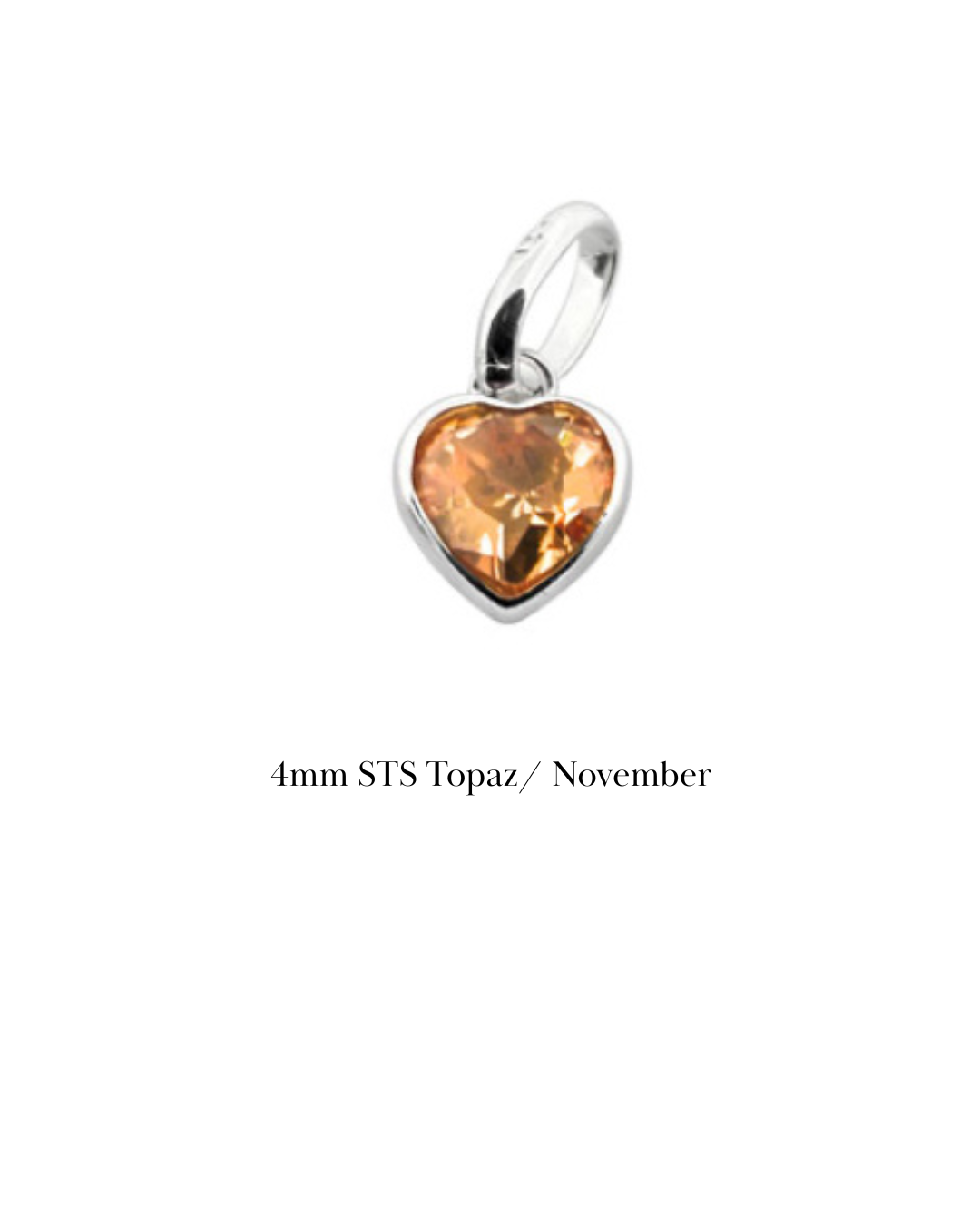 Personalised Initial Birthstone Heart Bracelet | Sterling Silver - Beautiful Keepsakes