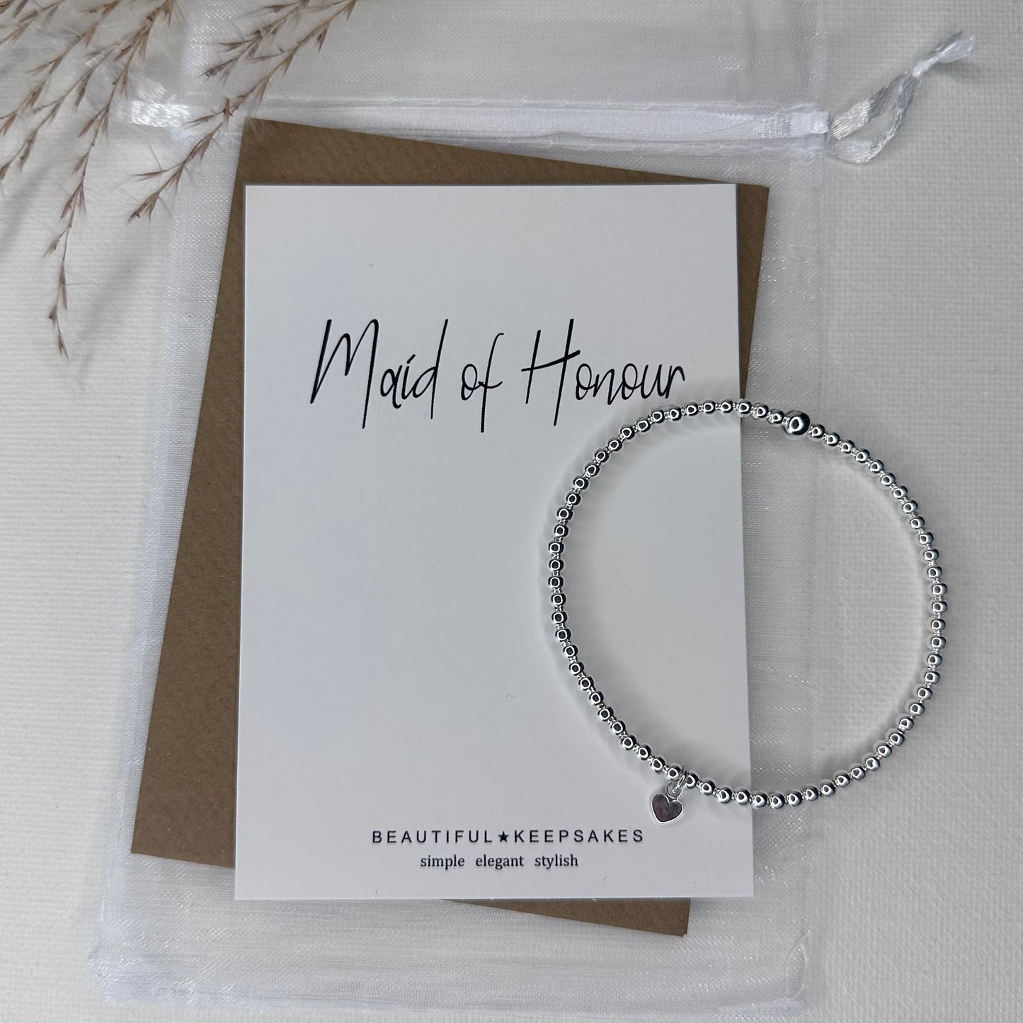 Maid of Honor Bracelet - Beautiful Keepsakes