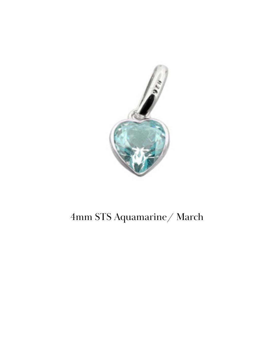 Personalised Initial Birthstone Heart Bracelet | Sterling Silver - Beautiful Keepsakes