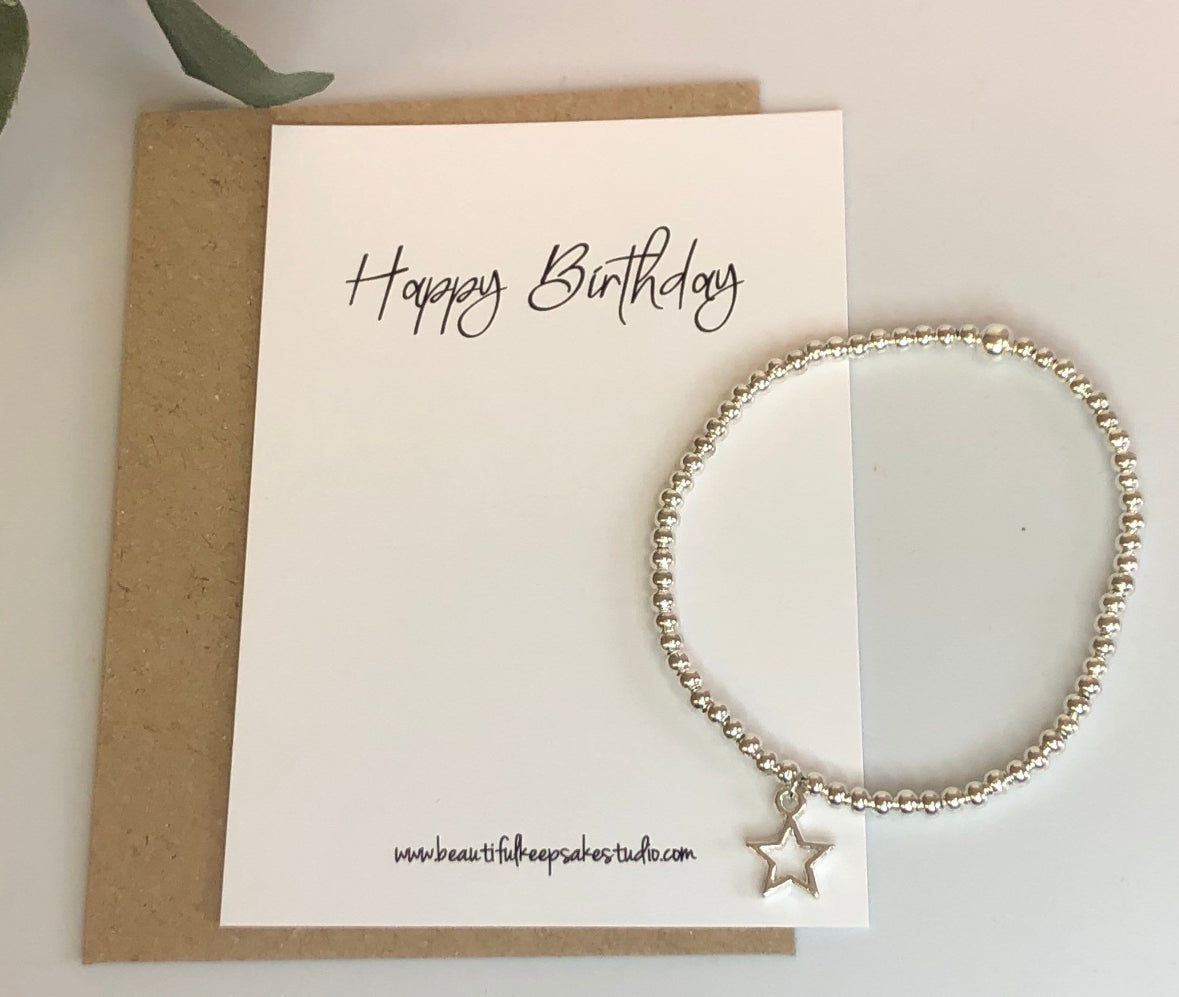 Happy Birthday Gift Bracelet - Beautiful Keepsakes