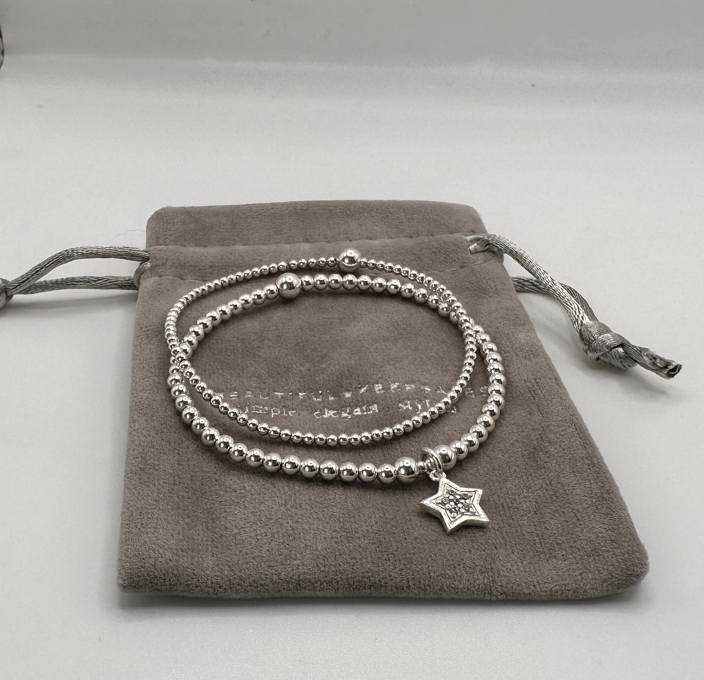 Diamanté Star Bracelet - Beautiful Keepsakes