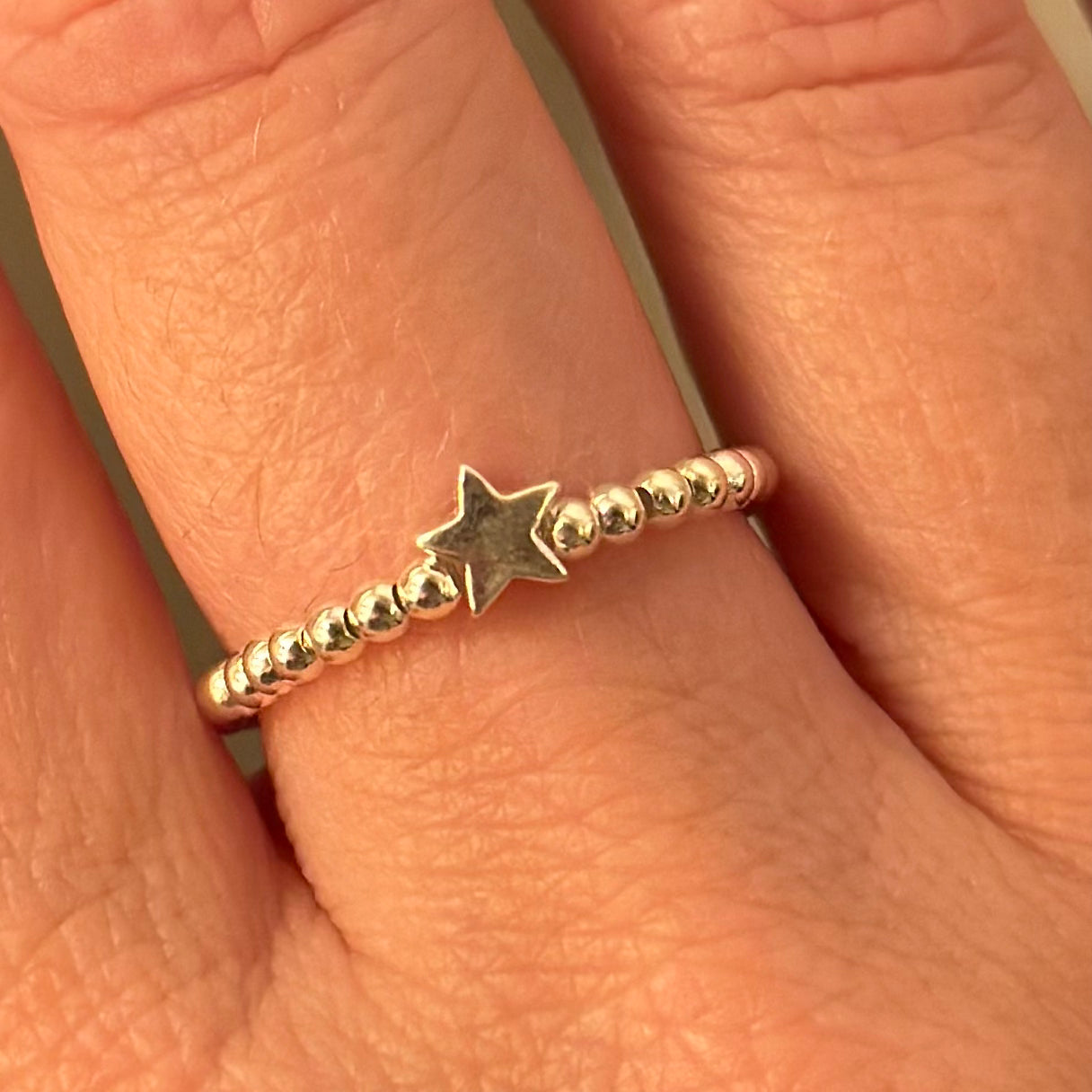 Silver Star Ring - Beautiful Keepsakes