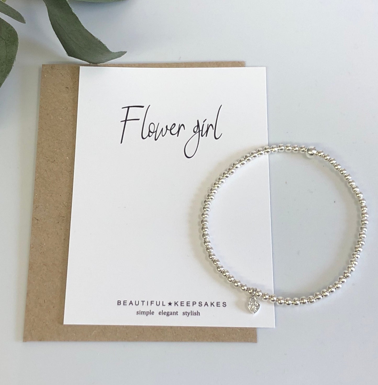 Flower Girl Bracelet Beautiful Keepsakes