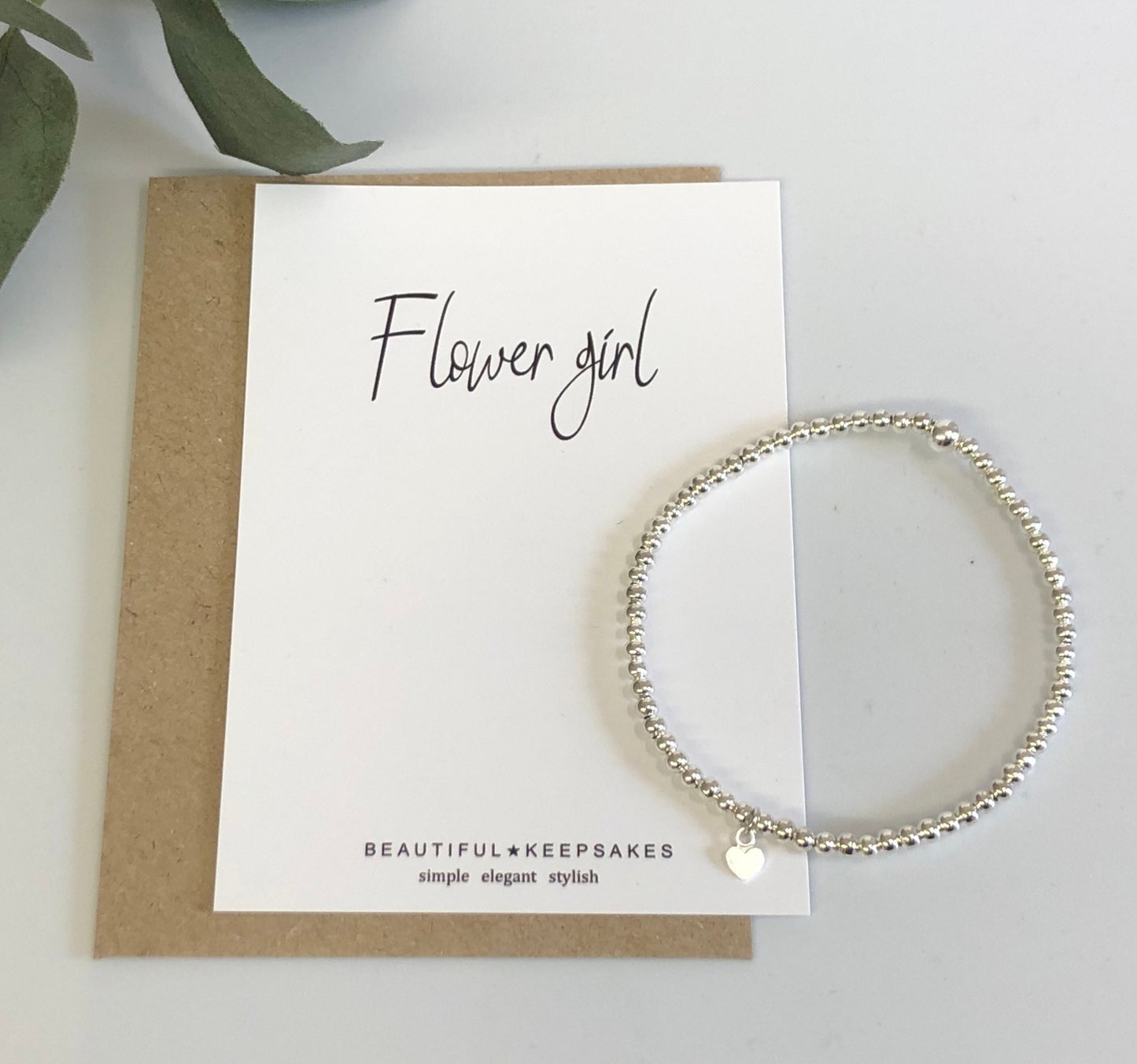 Flower Girl Bracelet Beautiful Keepsakes