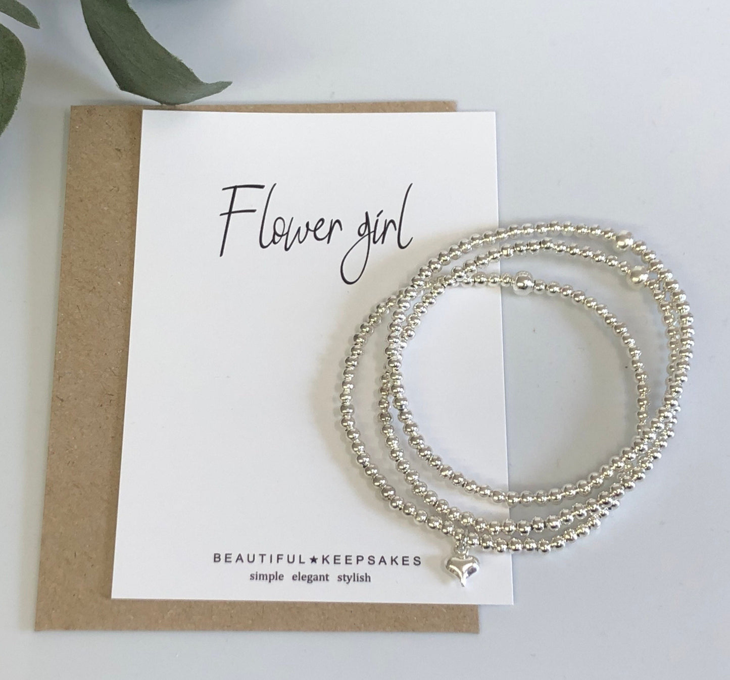 Flower Girl Bracelet Beautiful Keepsakes