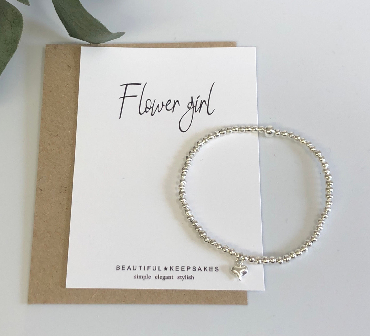 Flower Girl Bracelet Beautiful Keepsakes