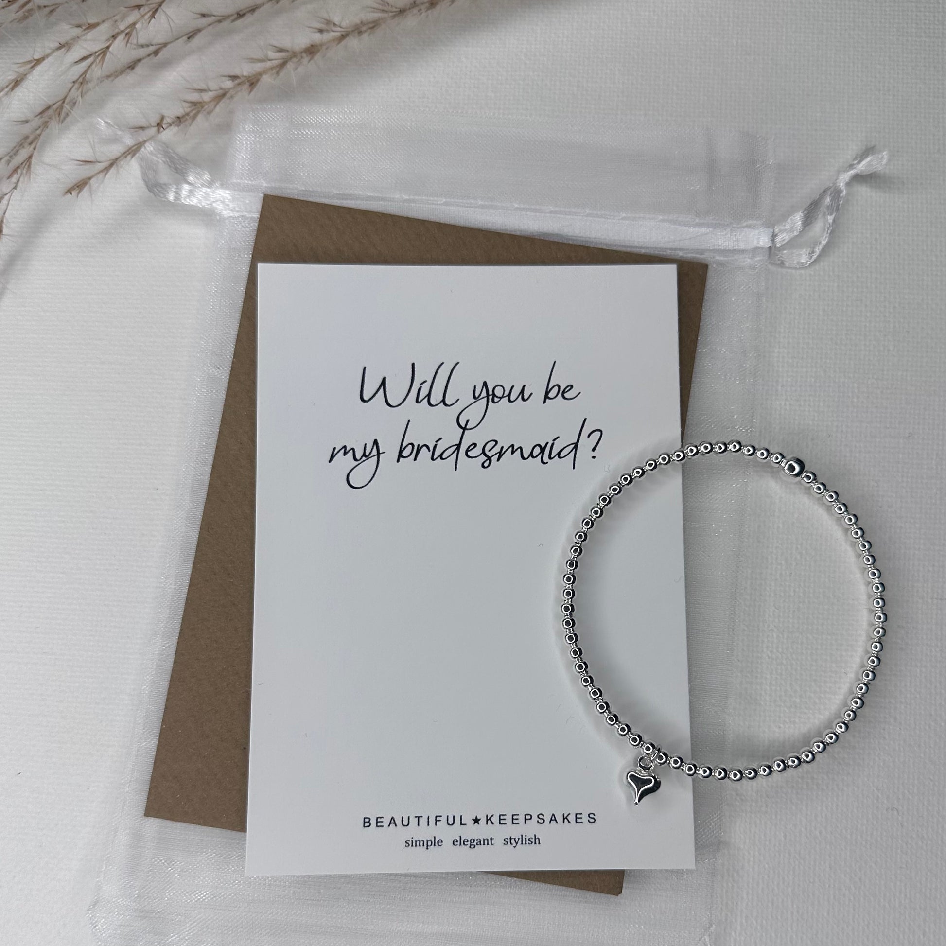 Will You Be My Bridesmaid Beautiful Keepsakes