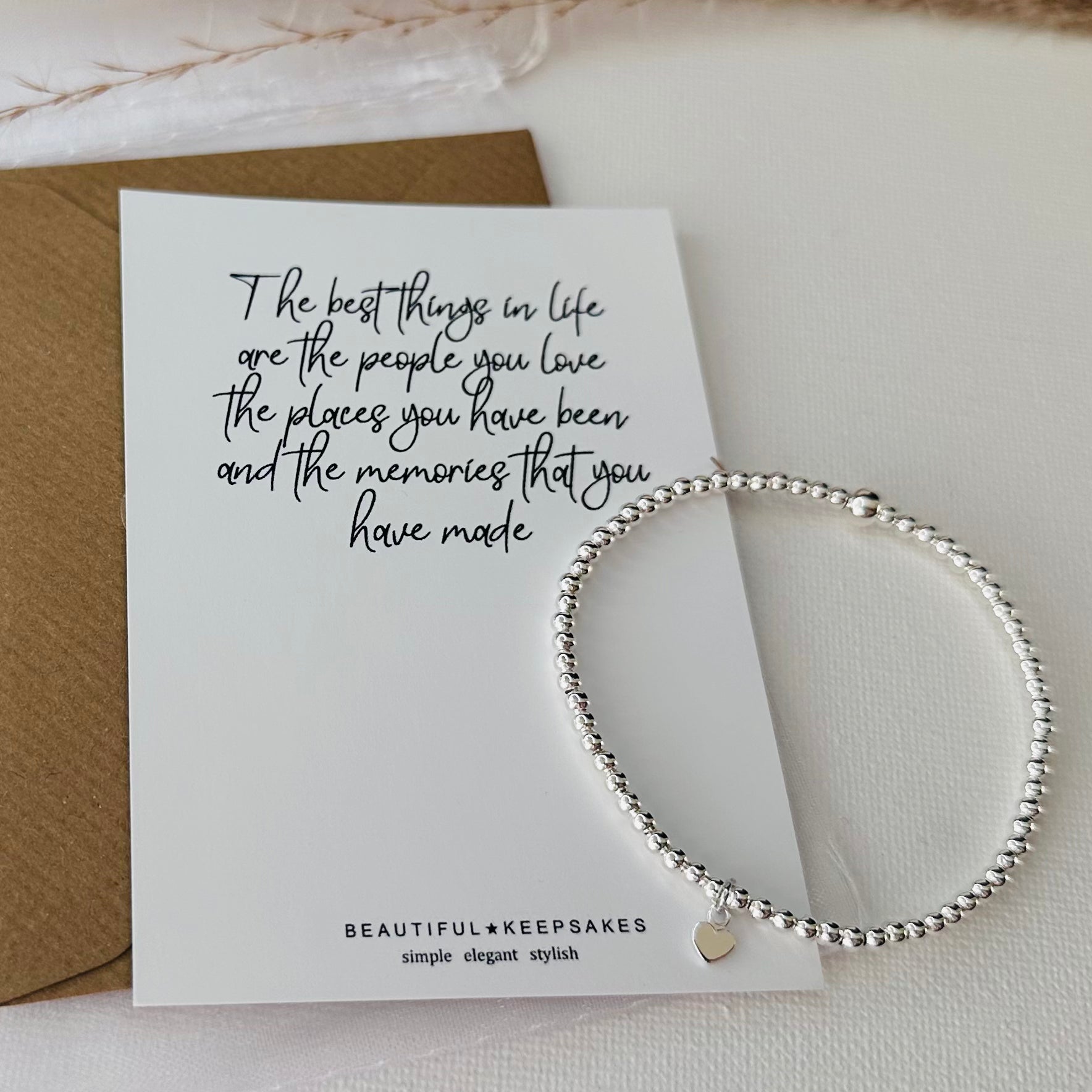 The Best Things in Life Are - Beautiful Keepsakes