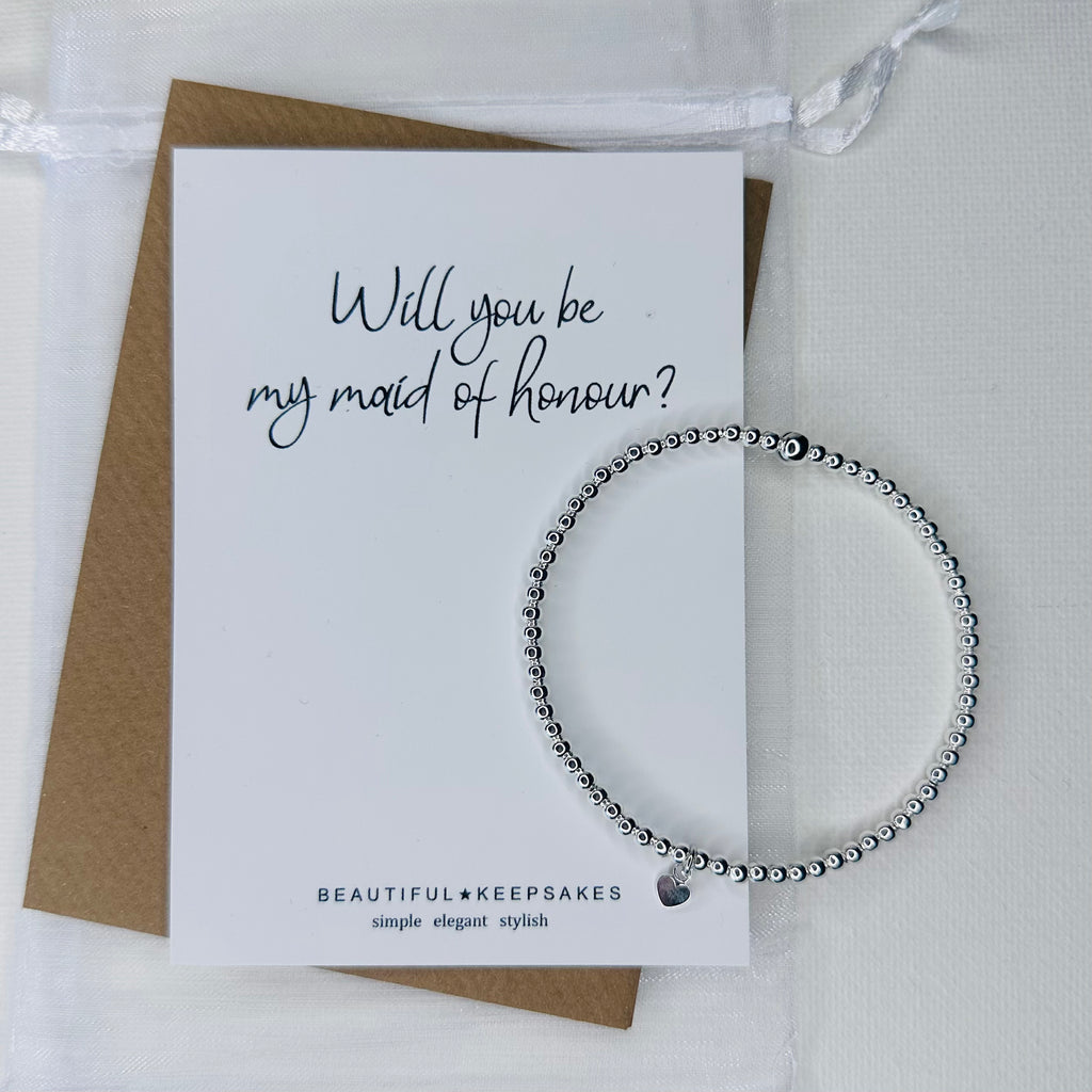 Will You Be My Maid of Honour - Beautiful Keepsakes