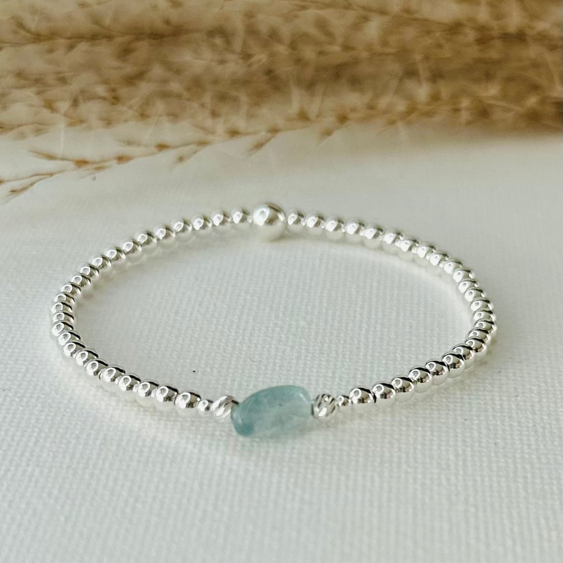 Aquamarine Bracelet - Beautiful Keepsakes