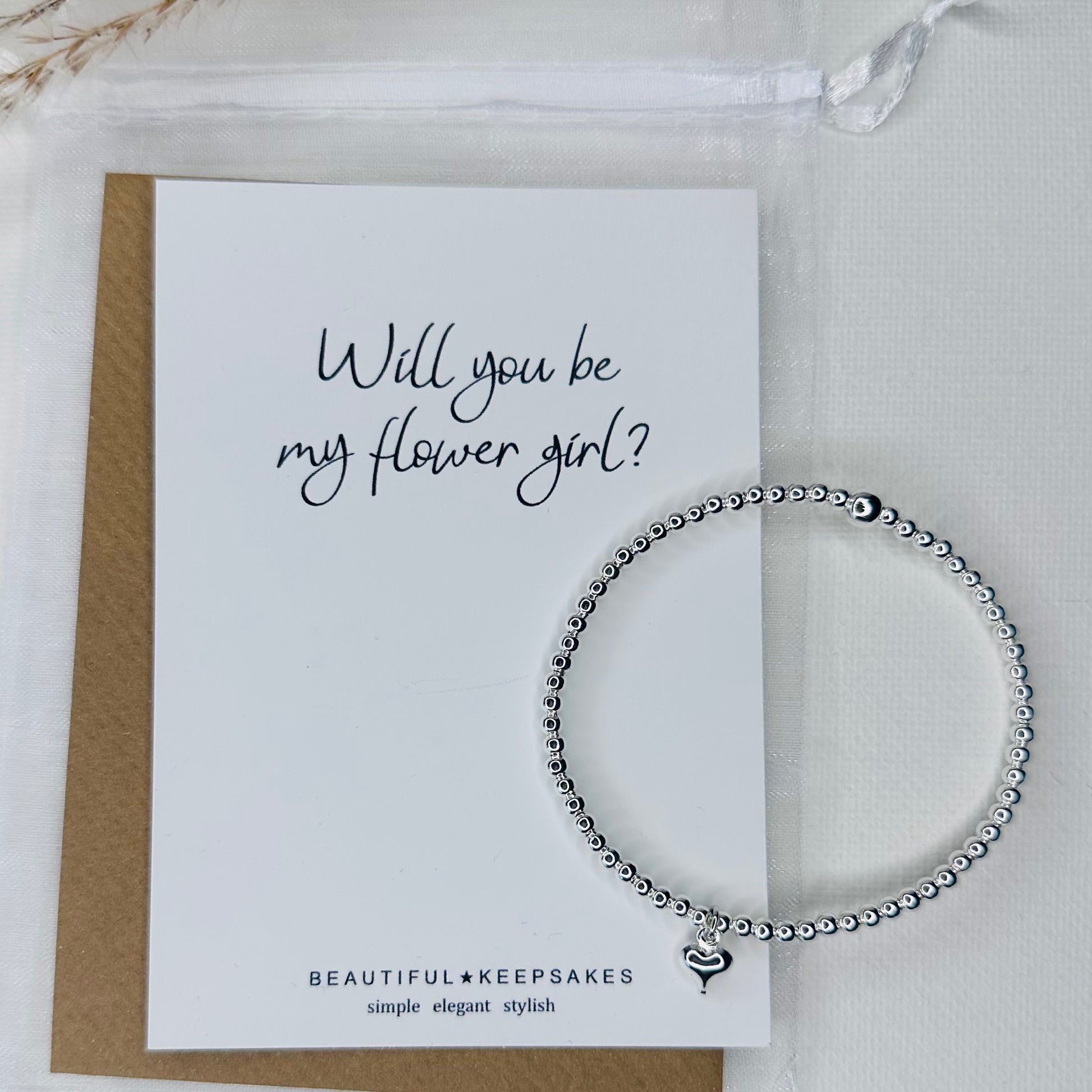 Will You Be My Flower Girl - Beautiful Keepsakes