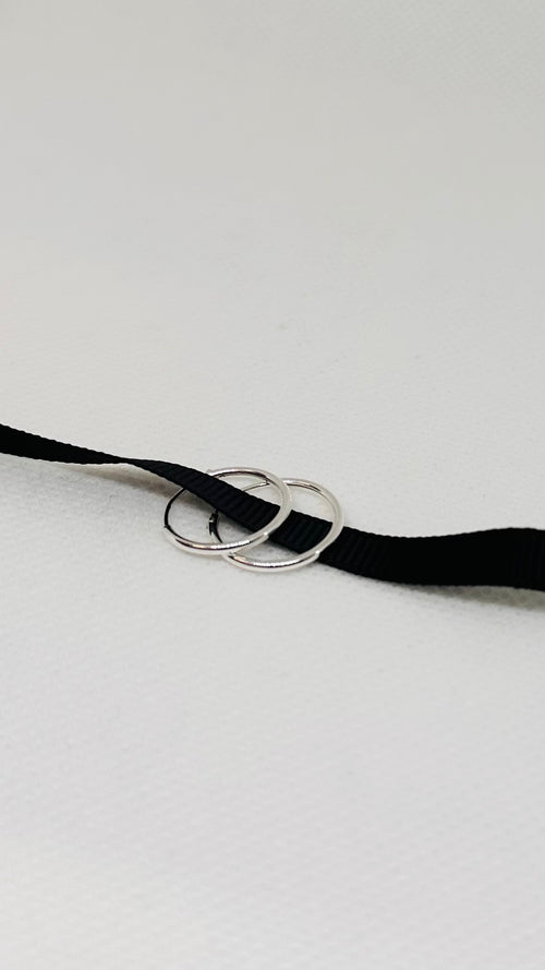 15mm Hoop Earrings | Sterling Silver - Beautiful Keepsakes