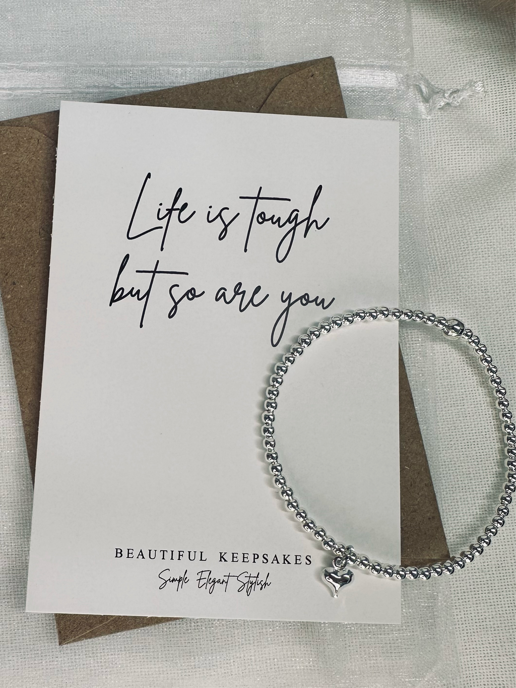 Life is Tough But So Are You - Beautiful Keepsakes