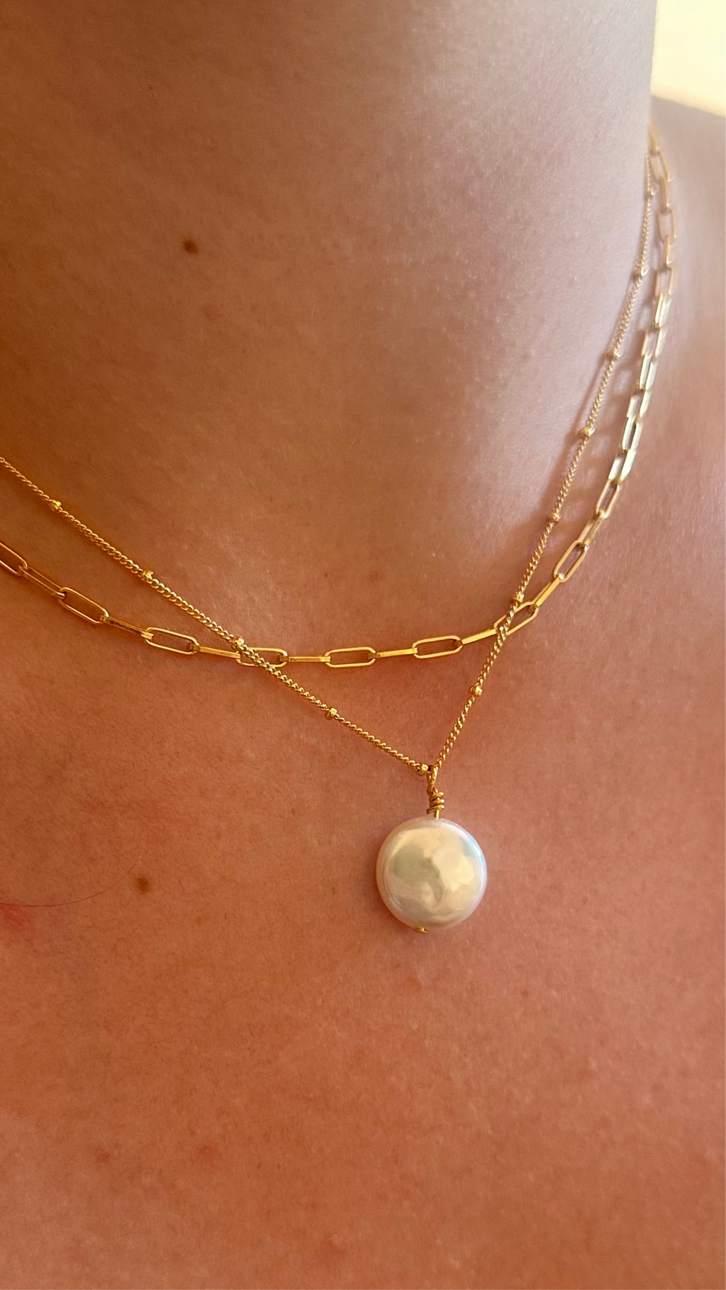 Pearl Satellite Necklace - Beautiful Keepsakes