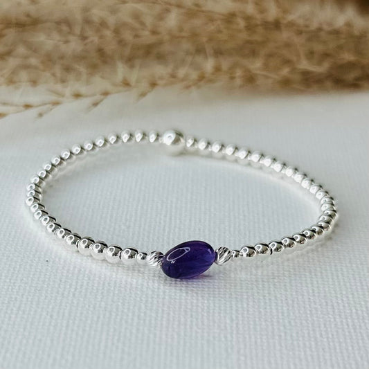 Amethyst Bracelet - Beautiful Keepsakes