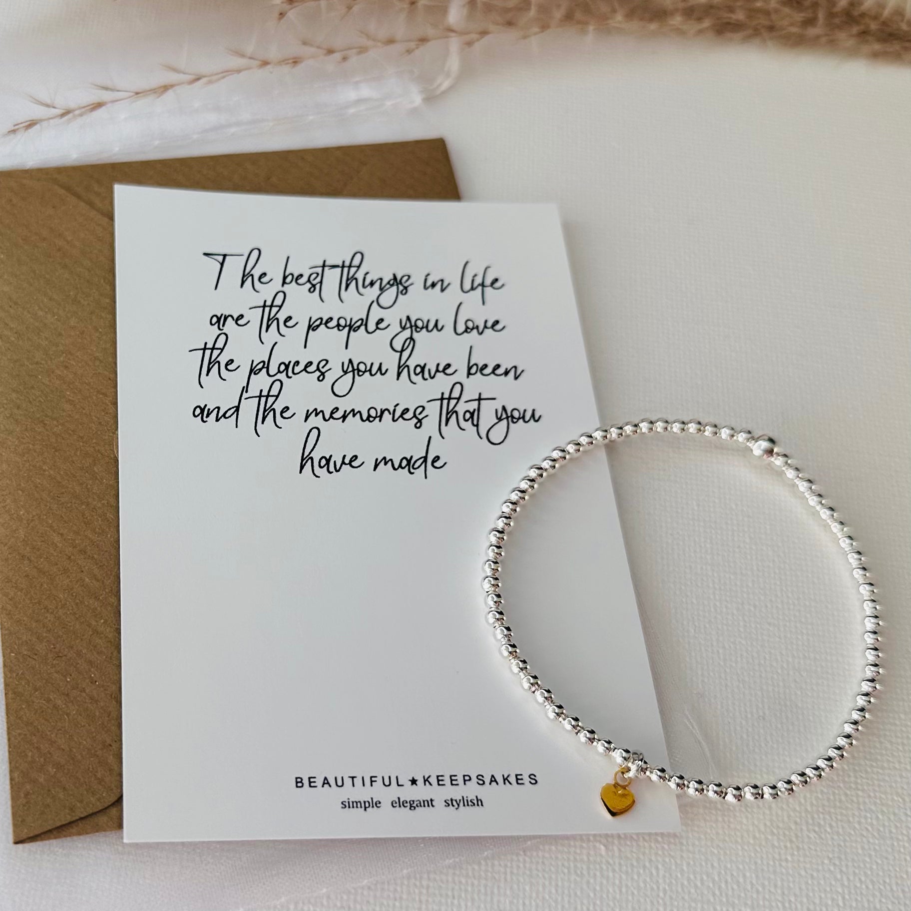 The Best Things in Life Are - Beautiful Keepsakes