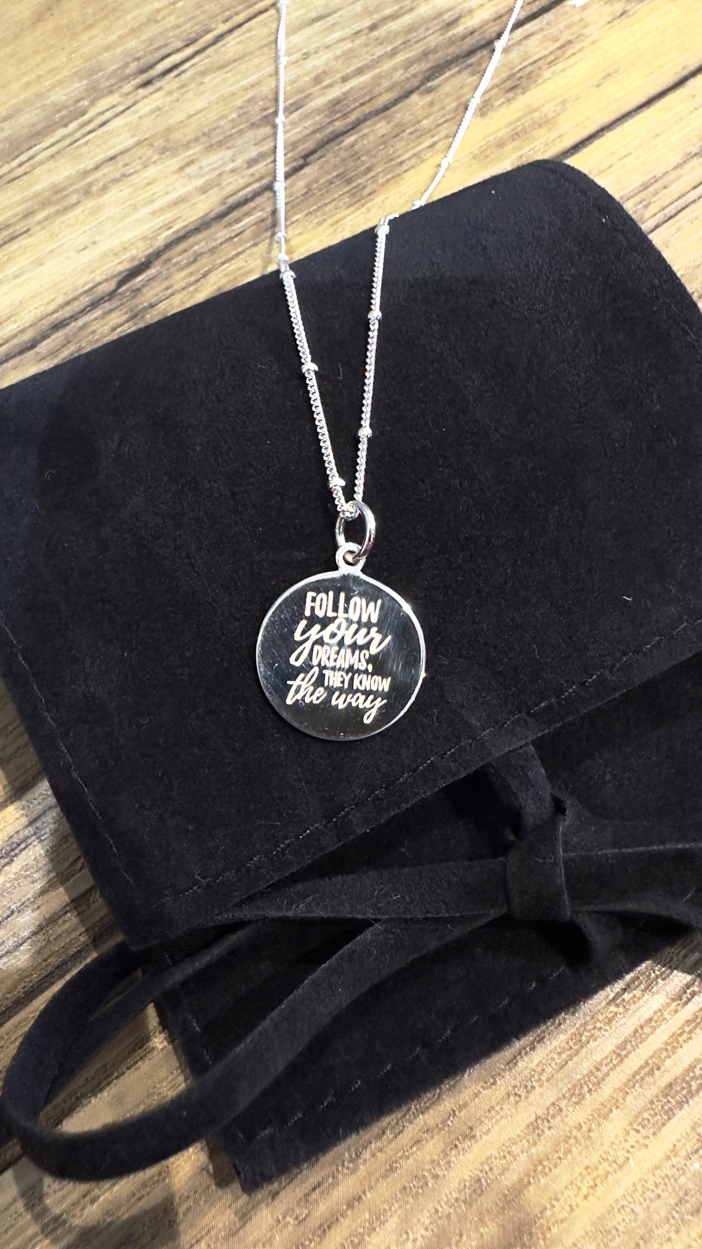 Follow Your Dreams Pendant | Satellite Necklace - Beautiful Keepsakes