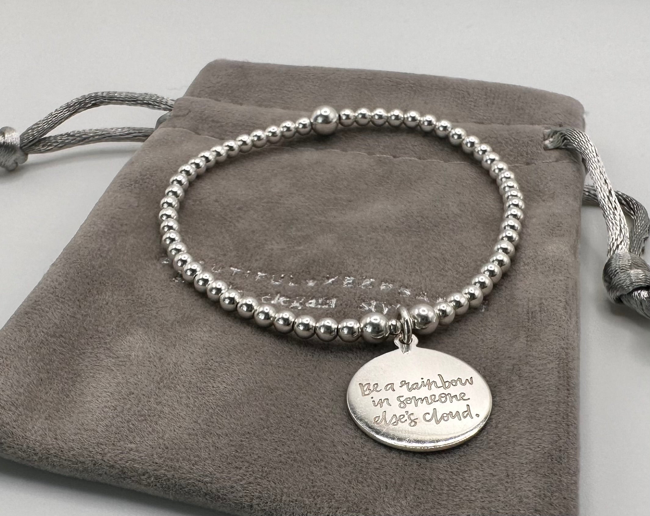 Be a rainbow in some else’s cloud - Beautiful Keepsakes