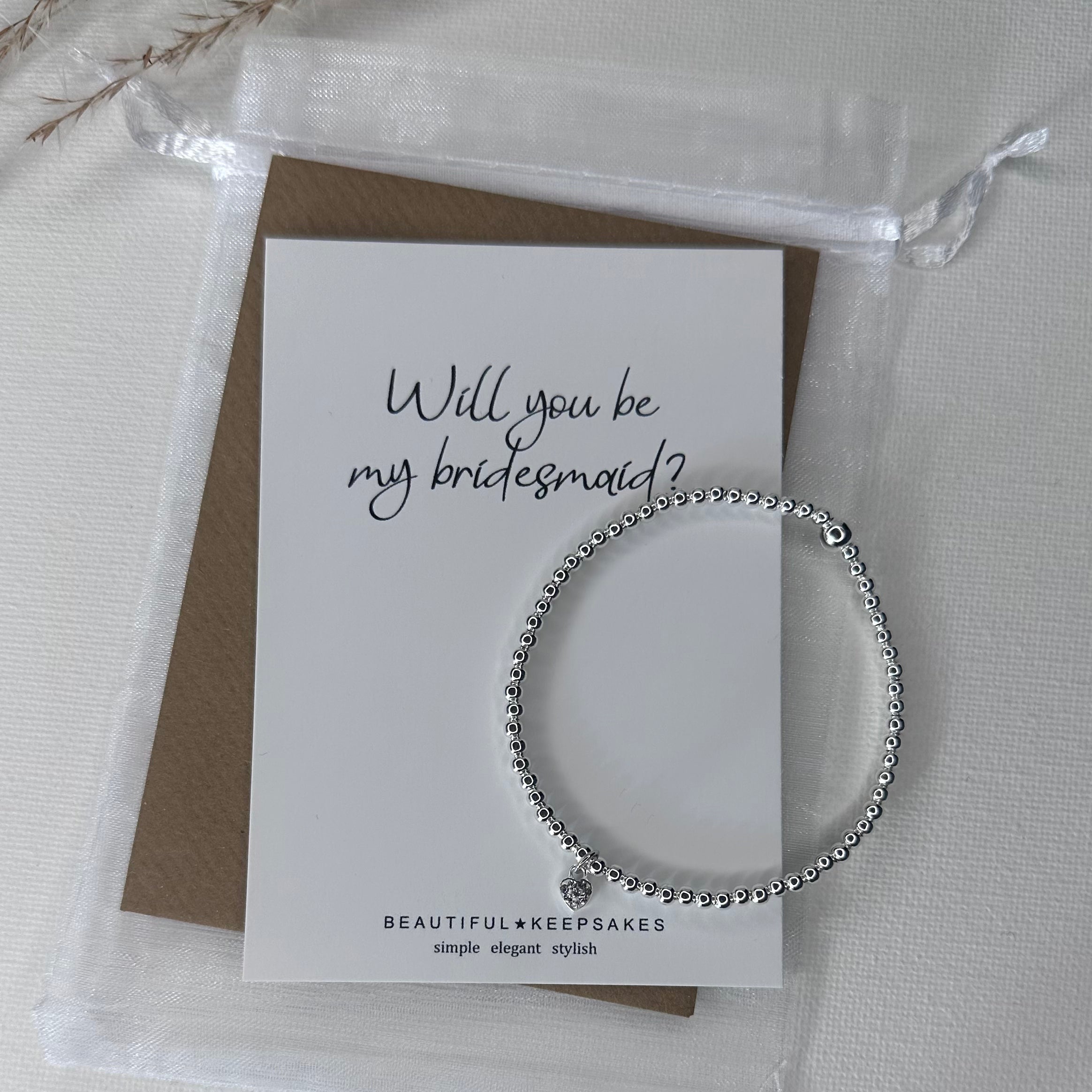 Will You Be My Bridesmaid - Beautiful Keepsakes
