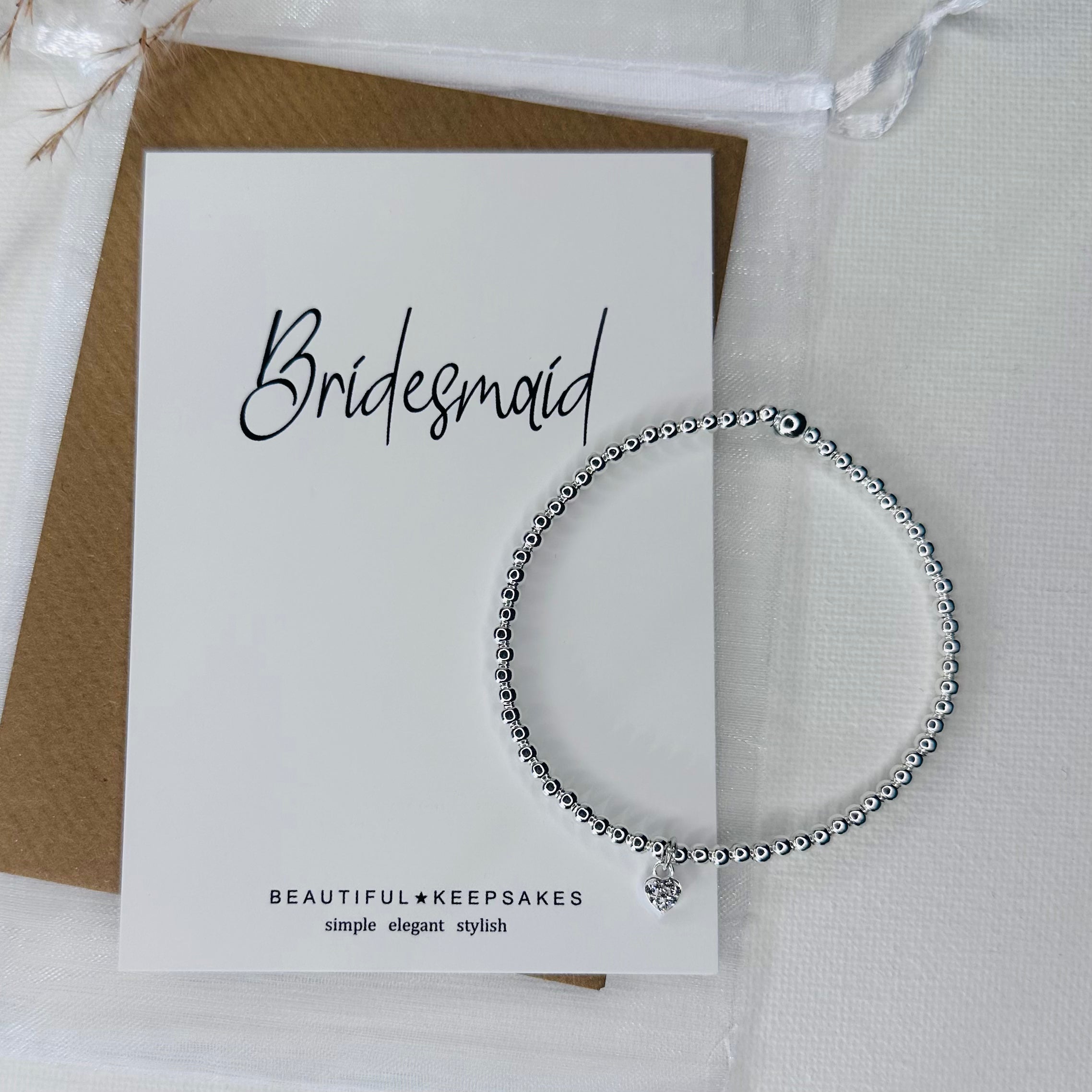Bridesmaid Bracelet - Beautiful Keepsakes