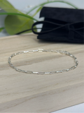 Sterling Silver Paper Chain Bracelet - Beautiful Keepsakes
