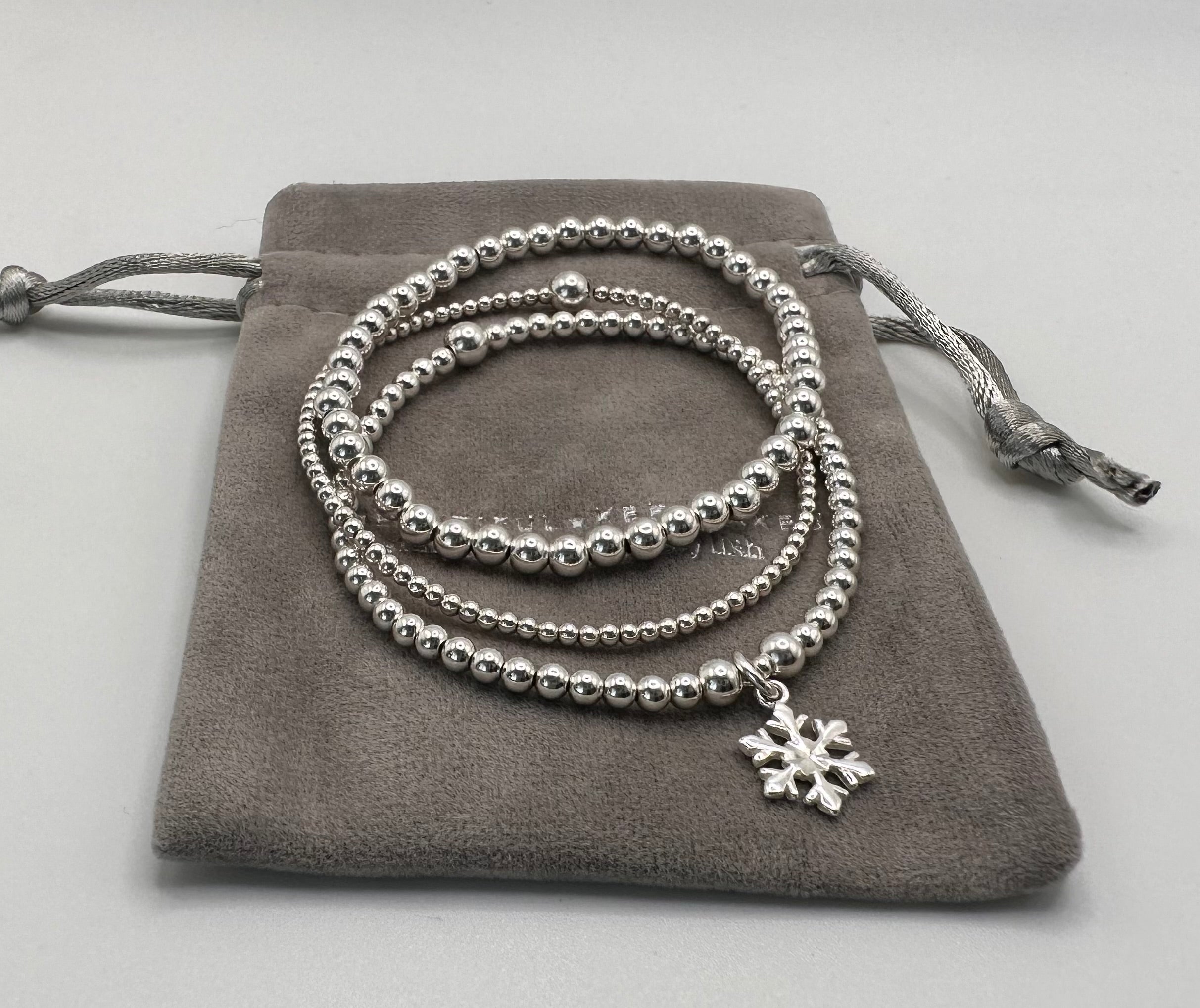 Snowflake Bracelet - Beautiful Keepsakes