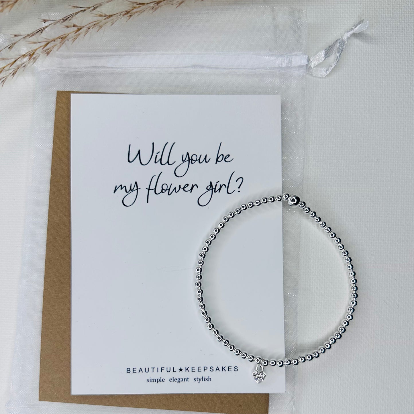 Will You Be My Flower Girl - Beautiful Keepsakes