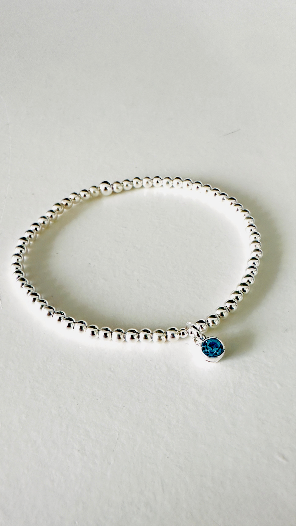 Birthstone Bracelet | Sterling Silver - Beautiful Keepsakes