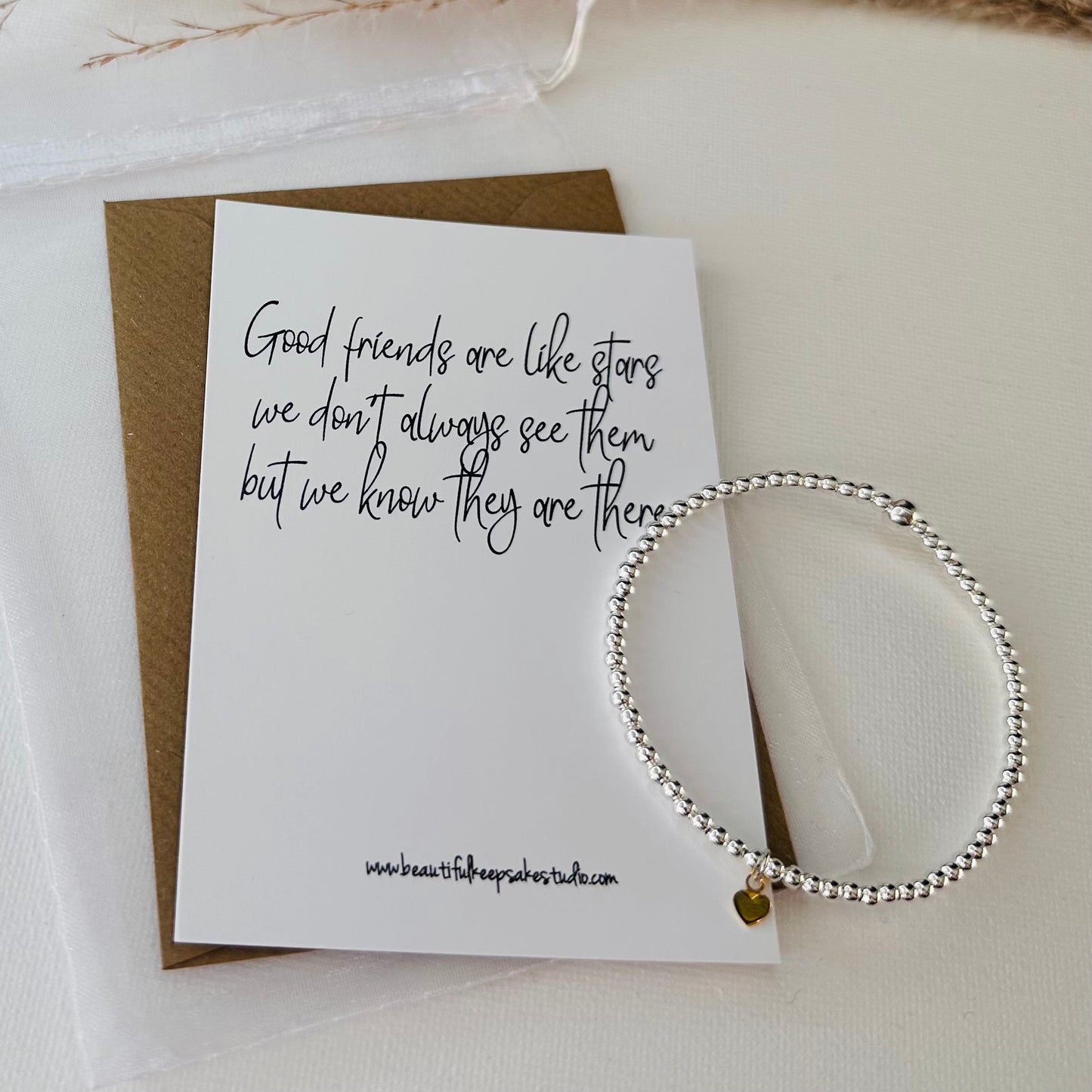 Good friends are like stars - Beautiful Keepsakes