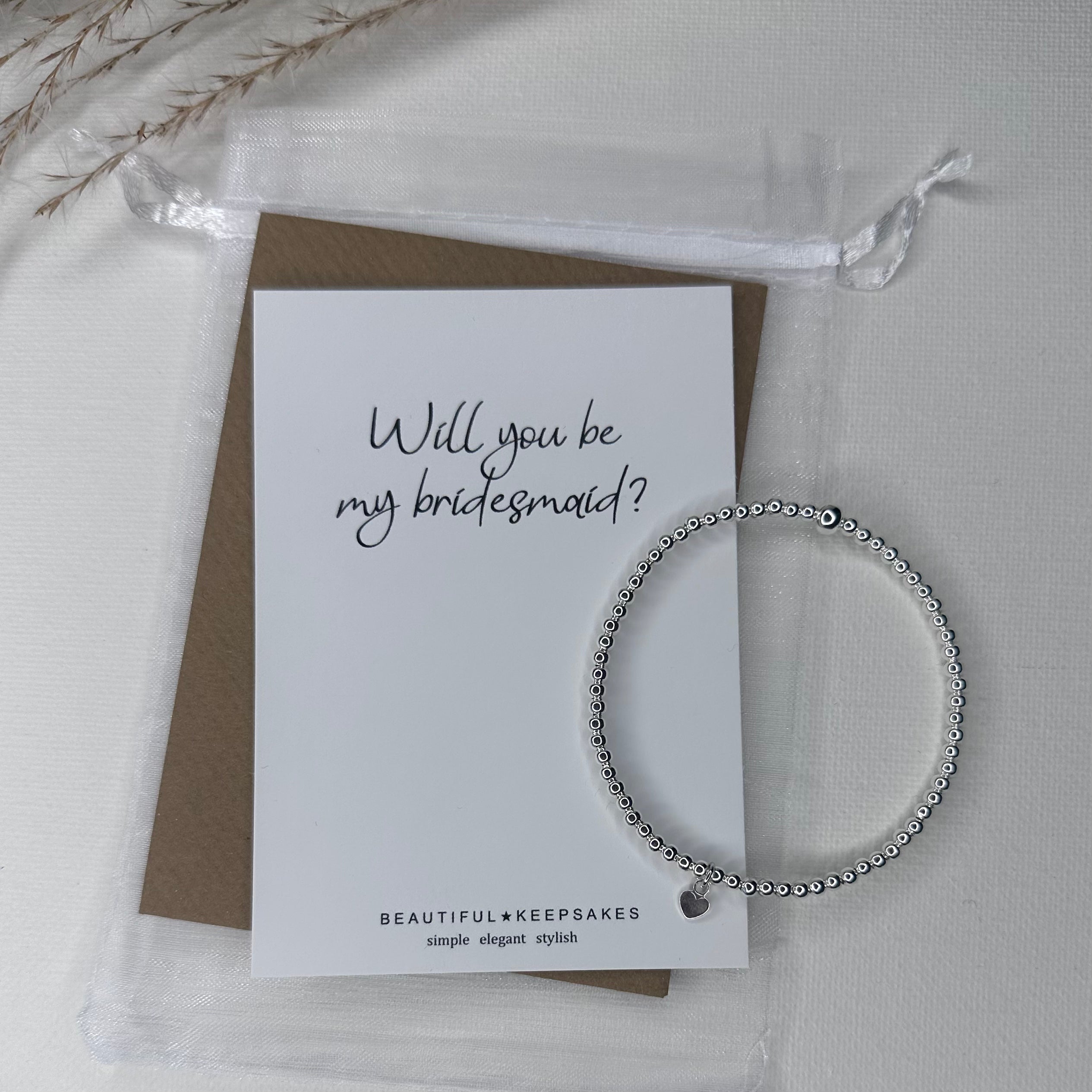 Will You Be My Bridesmaid - Beautiful Keepsakes