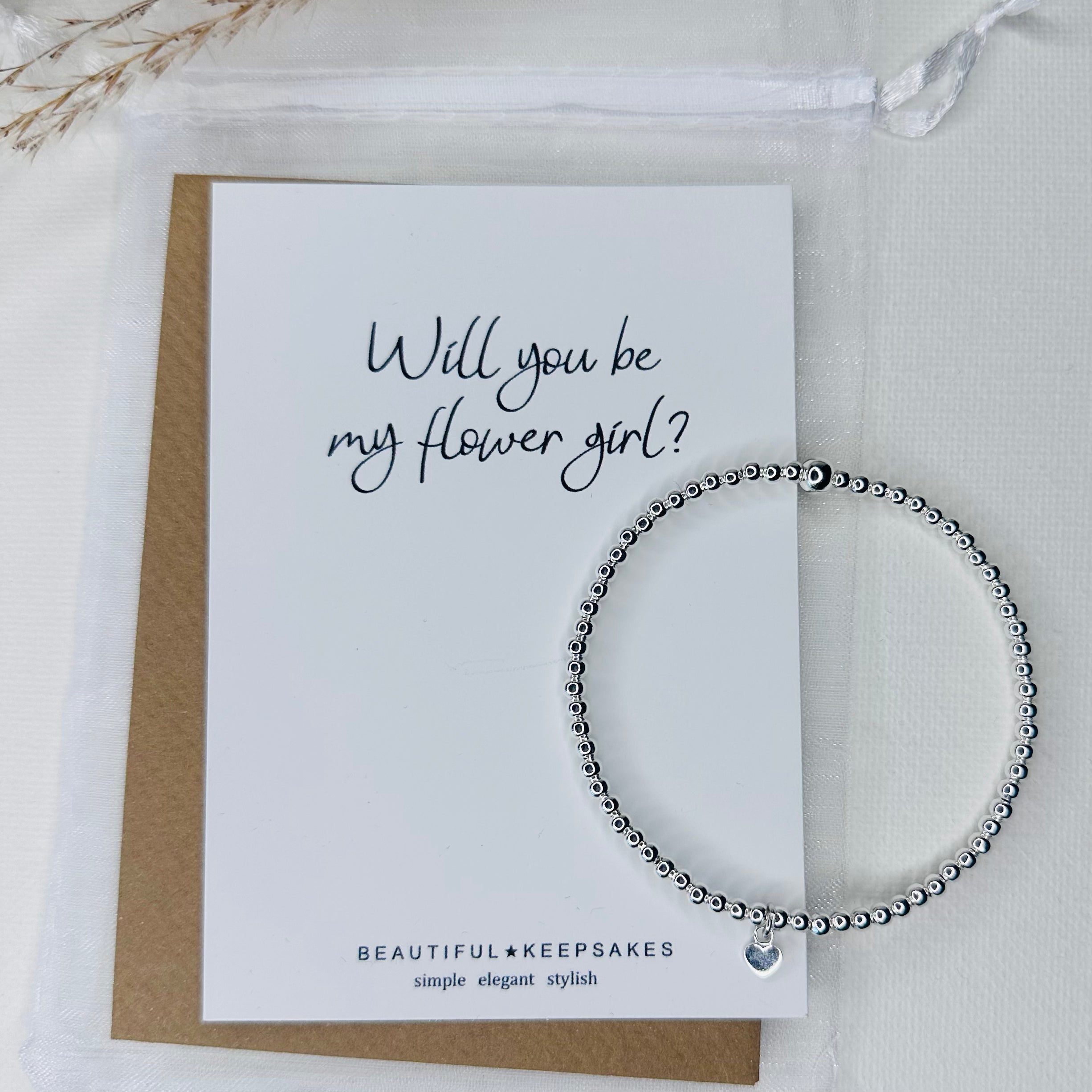 Will You Be My Flower Girl - Beautiful Keepsakes
