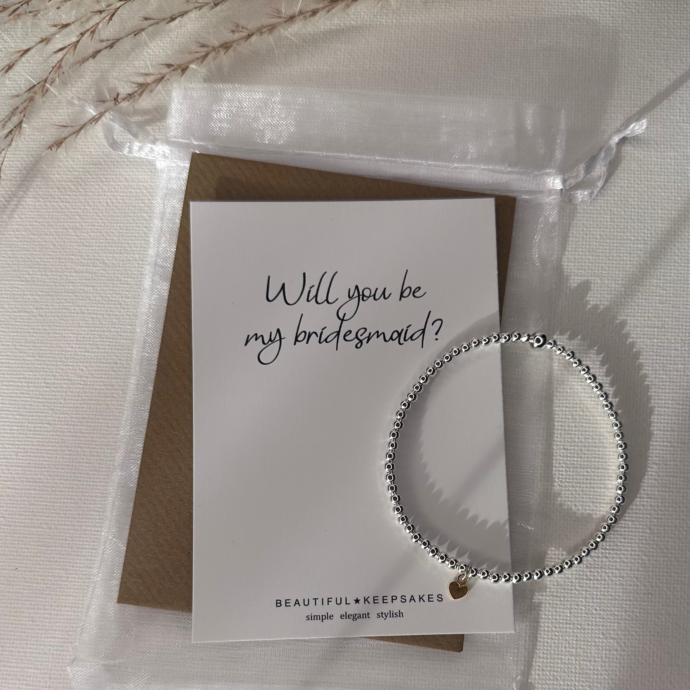 Will You Be My Bridesmaid - Beautiful Keepsakes