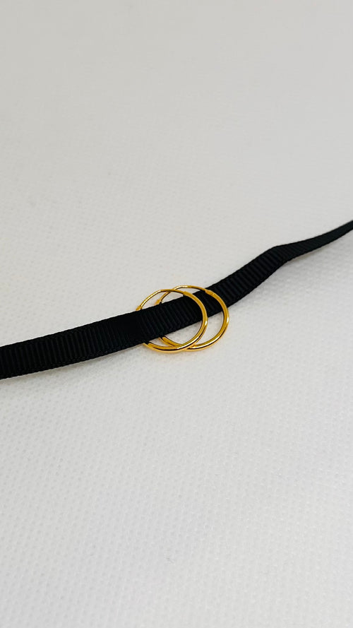 15mm Hoop Earrings | Gold Plated Vermeil - Beautiful Keepsakes