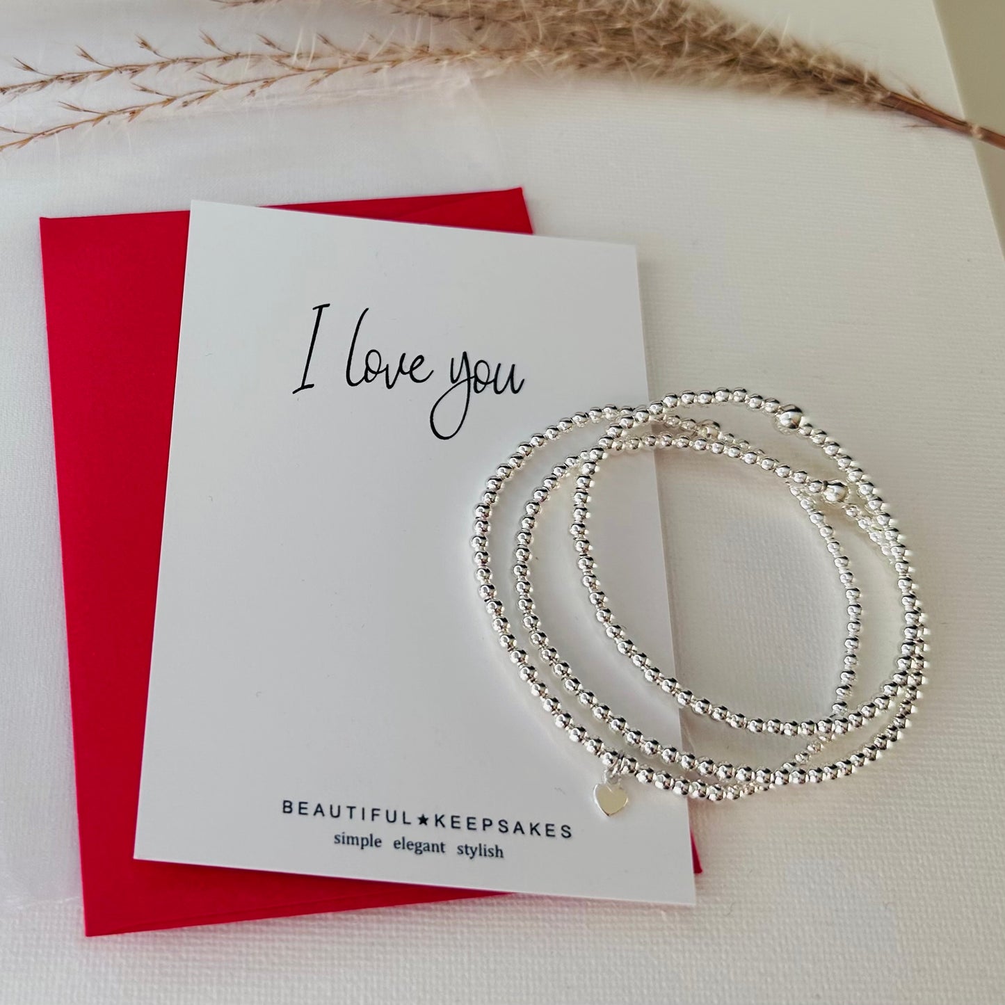 I love you | Valentines Day - Beautiful Keepsakes