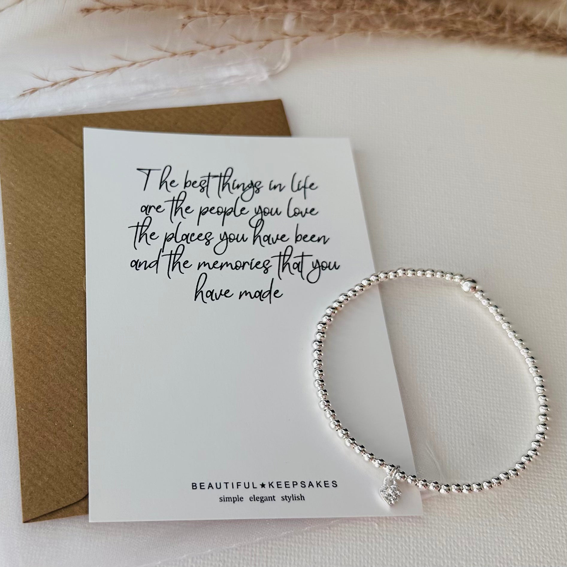 The Best Things in Life Are - Beautiful Keepsakes