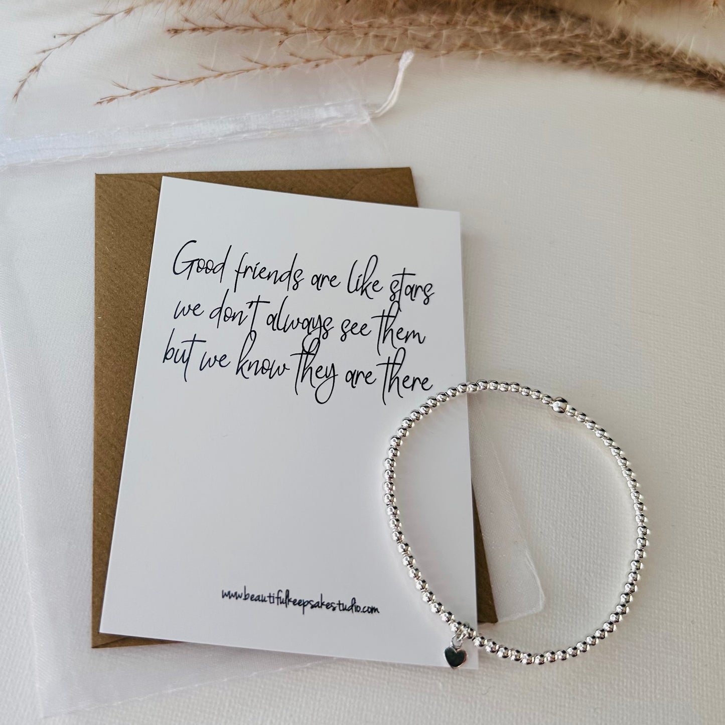 Good friends are like stars - Beautiful Keepsakes