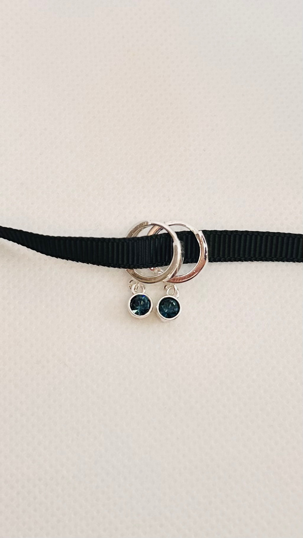 Birthstone Hoop Earrings | Sterling Silver - Beautiful Keepsakes