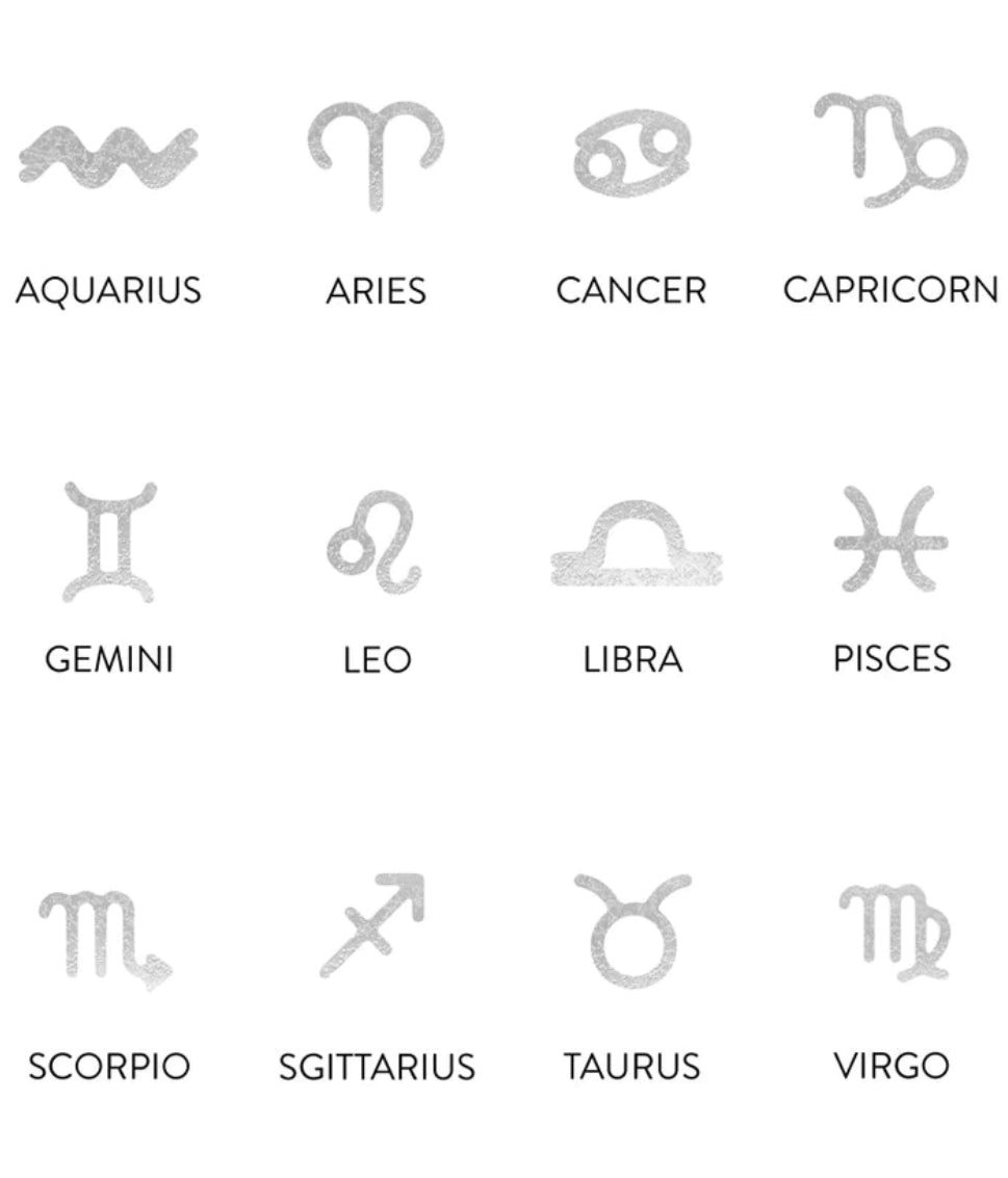 Sterling Silver Zodiac Charm Bracelet - Beautiful Keepsakes