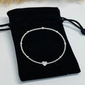 Heart Satellite Bracelet - Beautiful Keepsakes