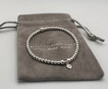 Tiny Silver Heart Bracelet - Beautiful Keepsakes