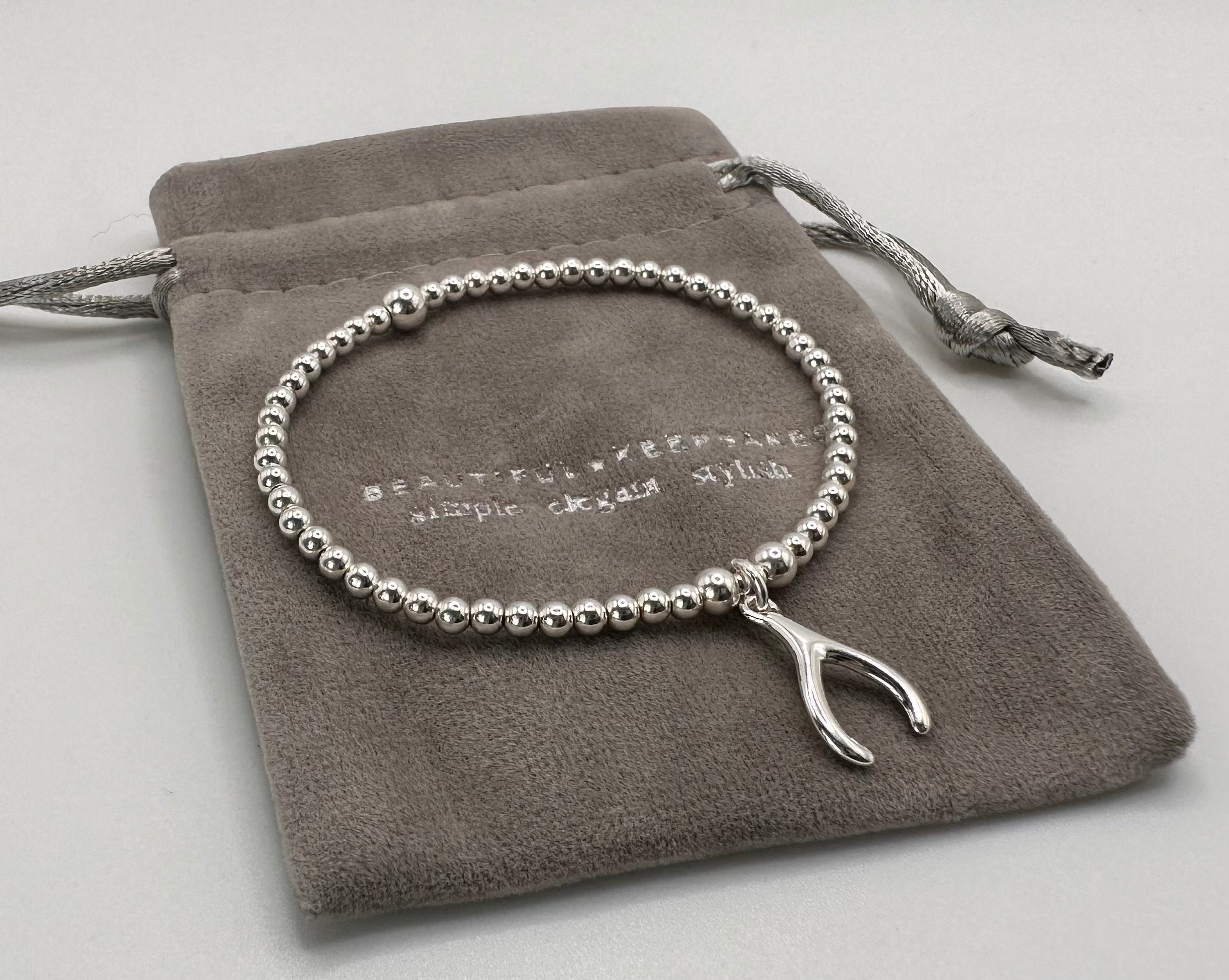Wishbone Bracelet - Beautiful Keepsakes