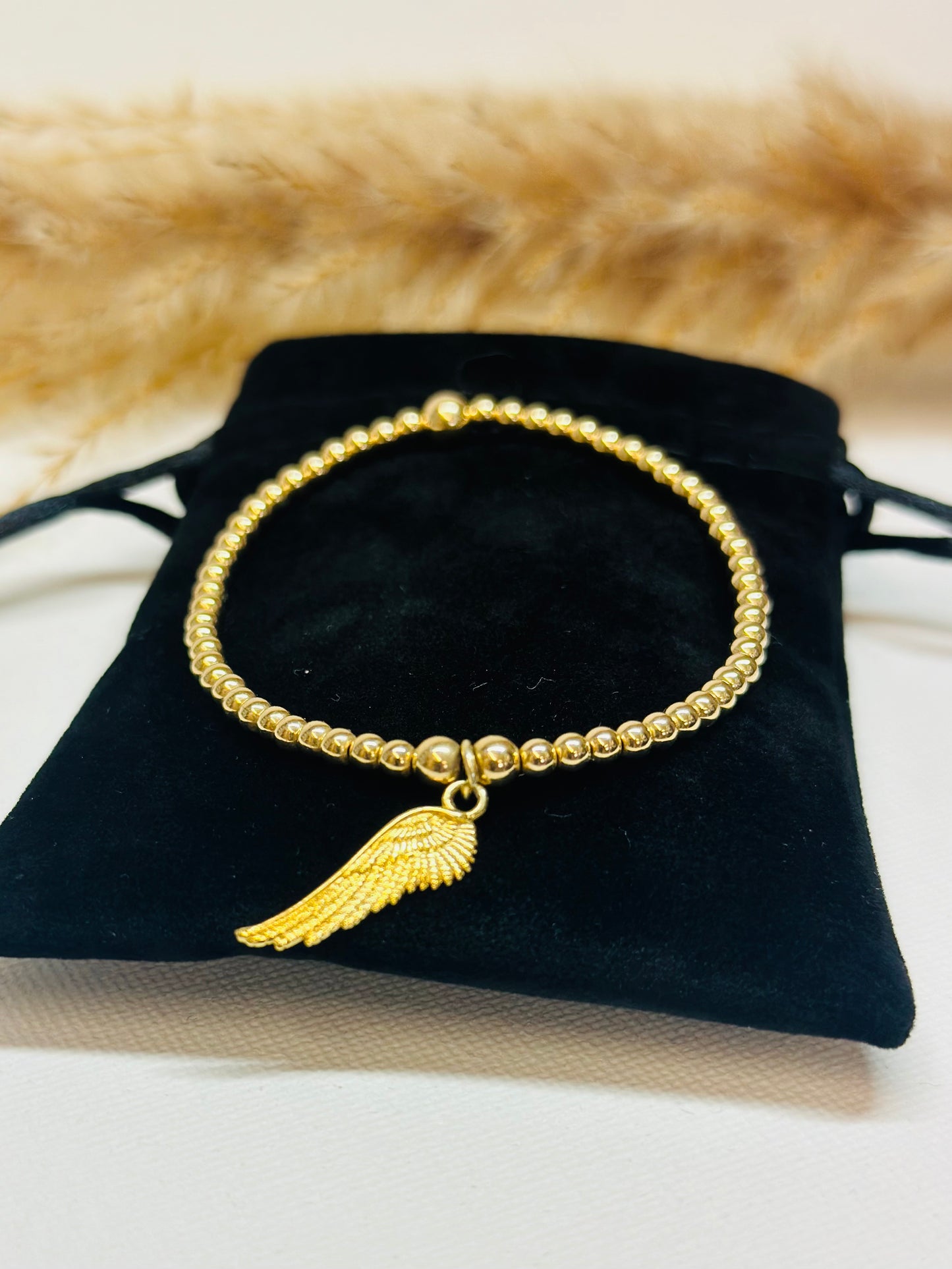 Angel Wing Gold Filled Bracelet