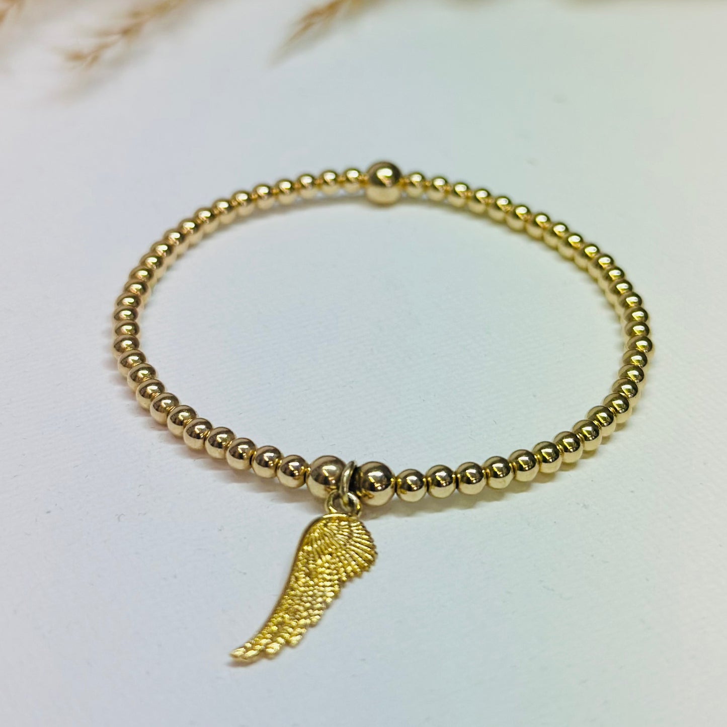 Angel Wing Gold Filled Bracelet