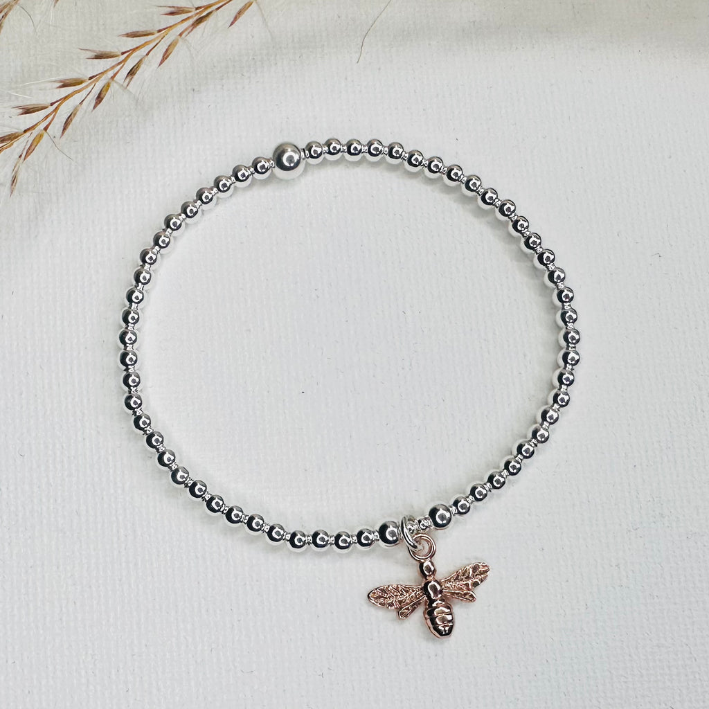 Bumble Bee Bracelet (925) - Beautiful Keepsakes