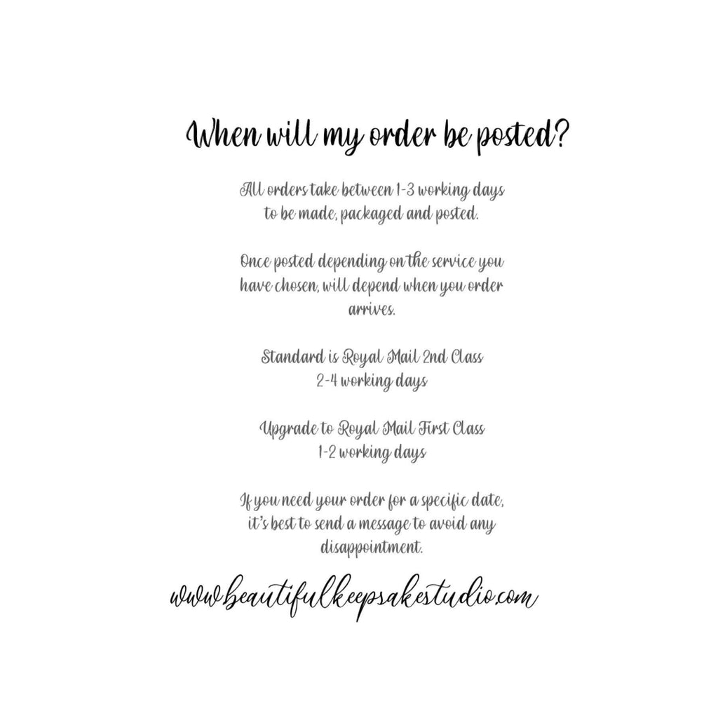 Something Blue for the Bride To Be Beautiful Keepsakes