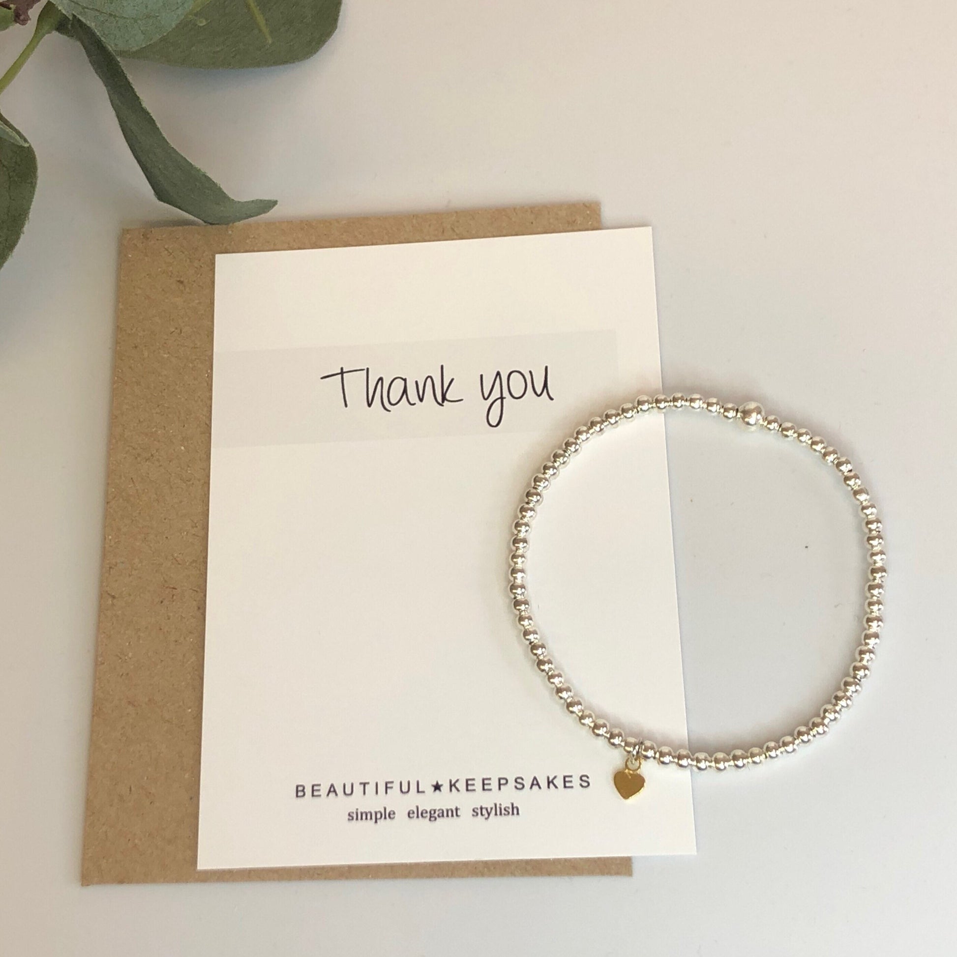 Thank You Bracelet Beautiful Keepsakes