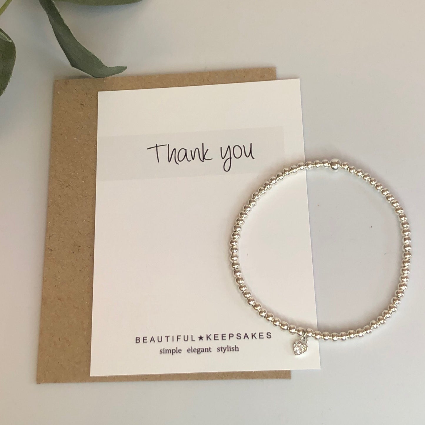 Thank You Bracelet Beautiful Keepsakes