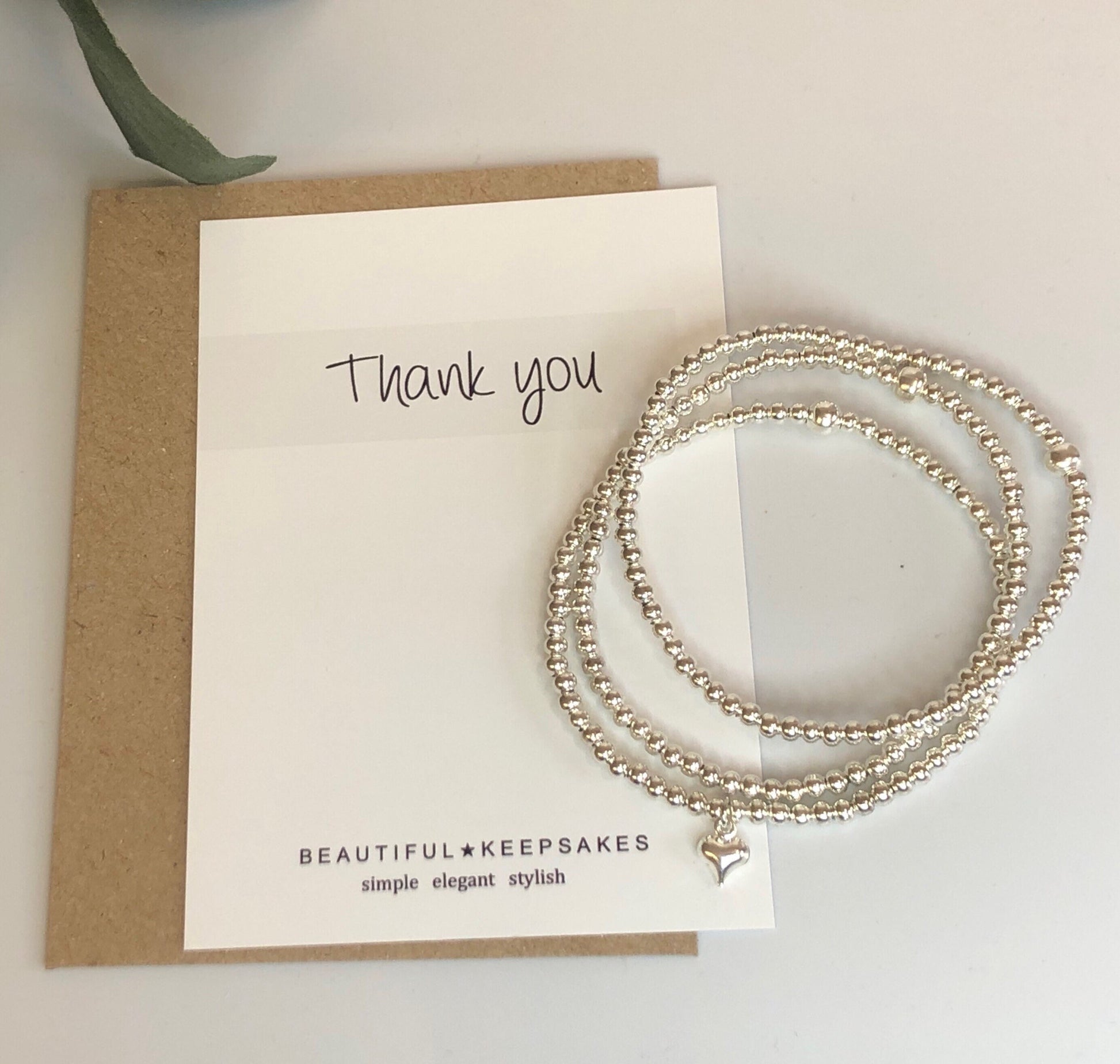 Thank You Bracelet Beautiful Keepsakes