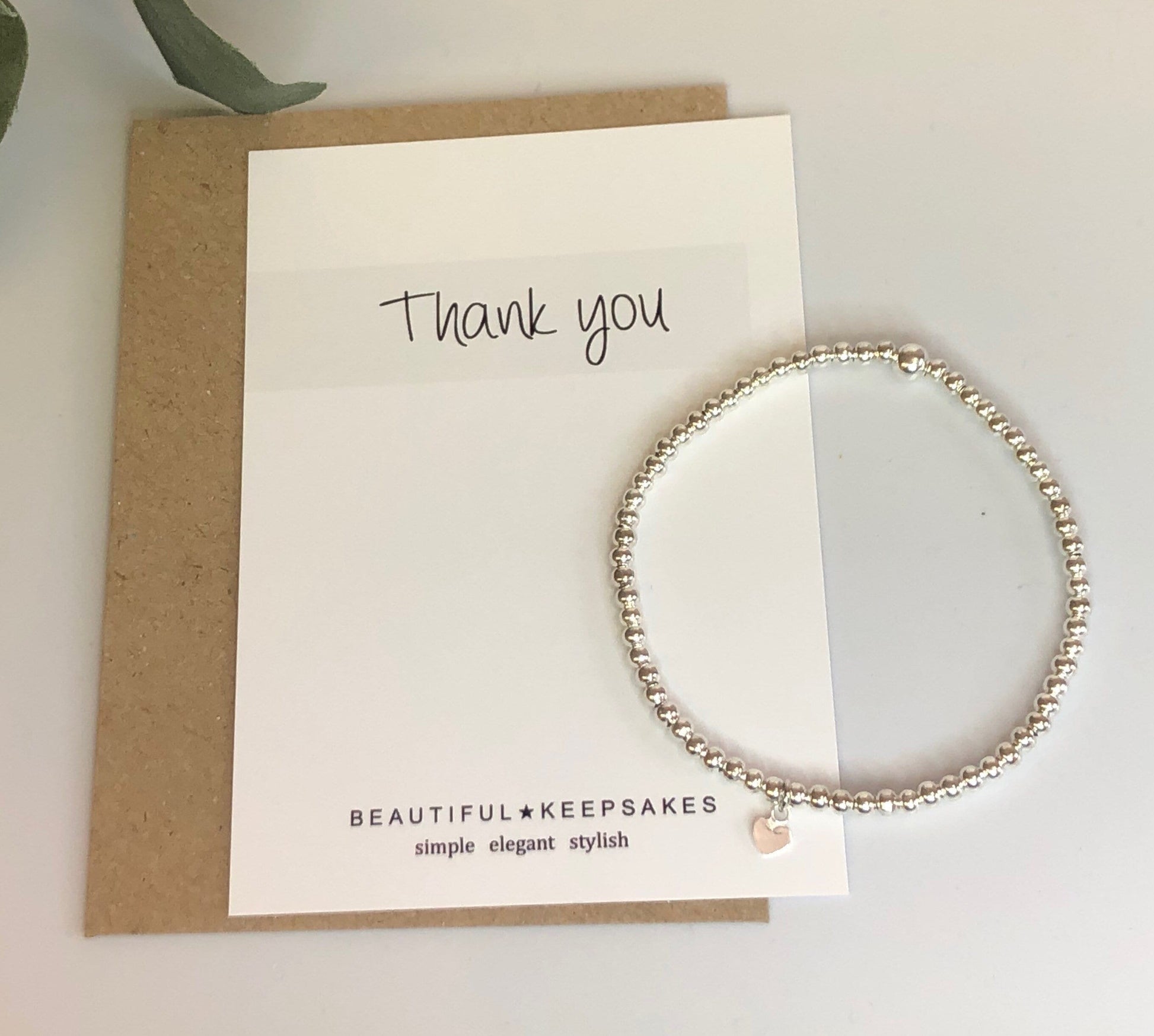 Thank You Bracelet Beautiful Keepsakes